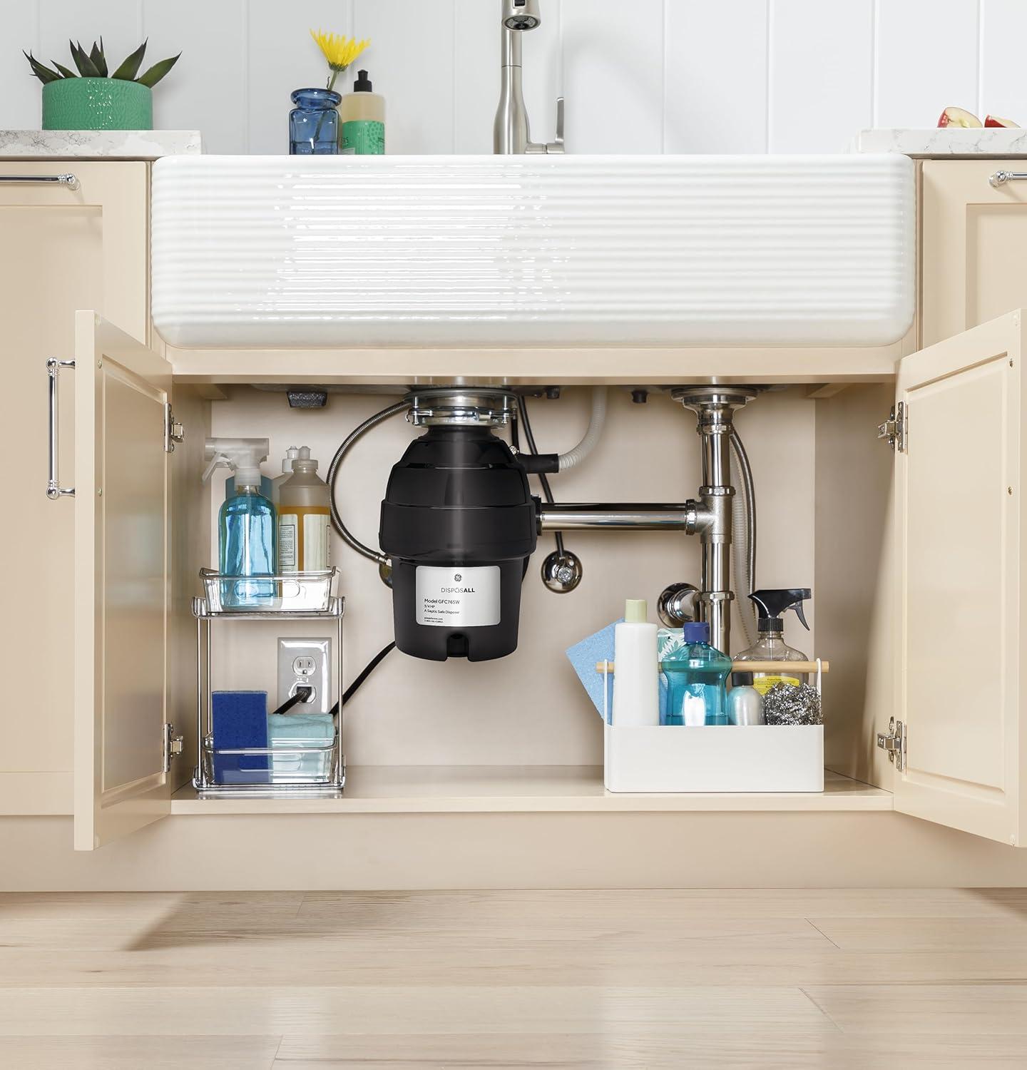 GE Appliances Disposall 3/4 HP Continuous Feed Garbage Disposer - Corded