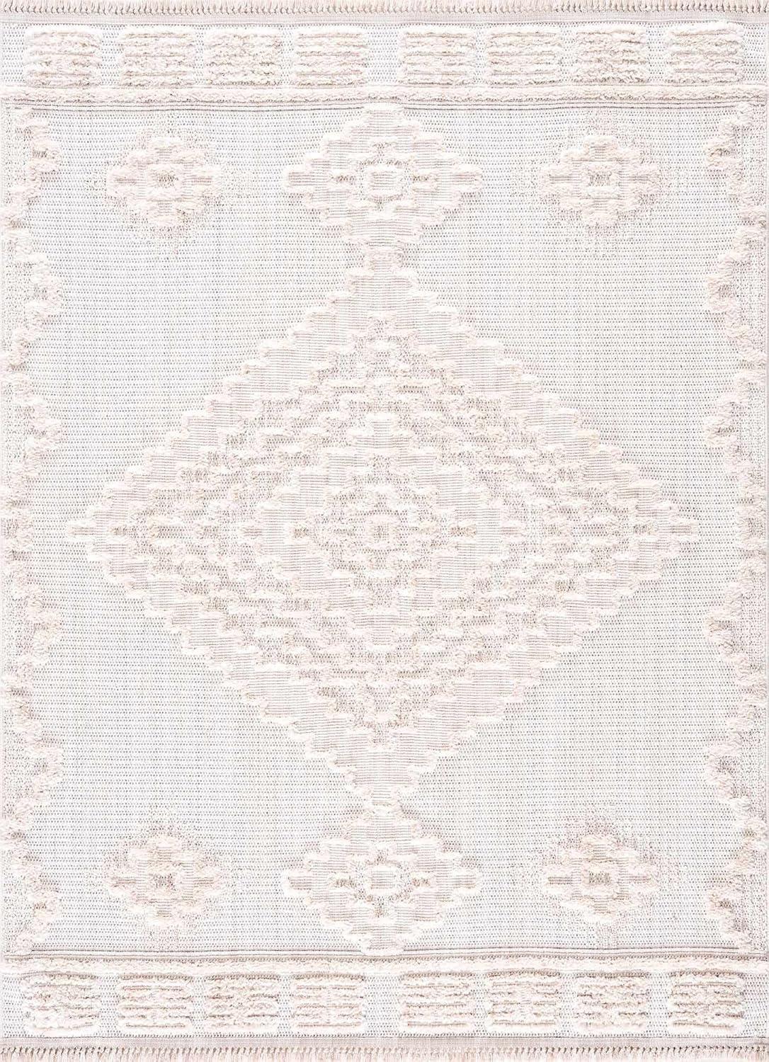 Hauteloom Rosales Cream High&Low Area Rug