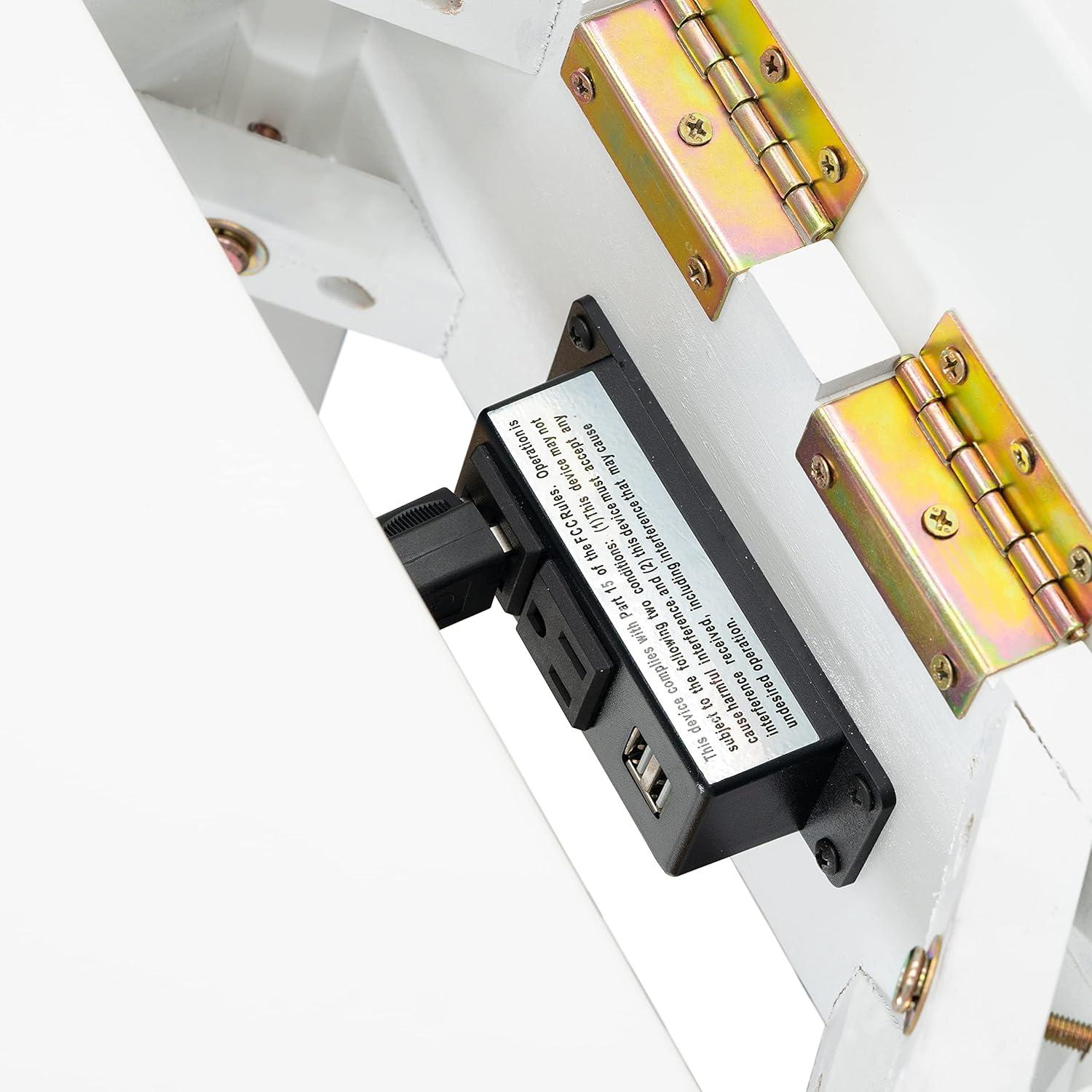 Denison Modern Wood Night Stand with 1 Mid Century Modern Drawers - White