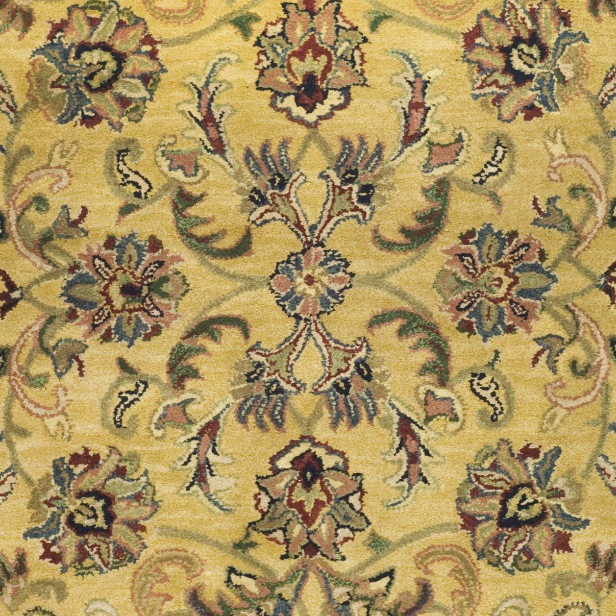 Safavieh CLASSIC, GOLD / RED, 4'-6" X 6'-6" Oval, Area Rug
