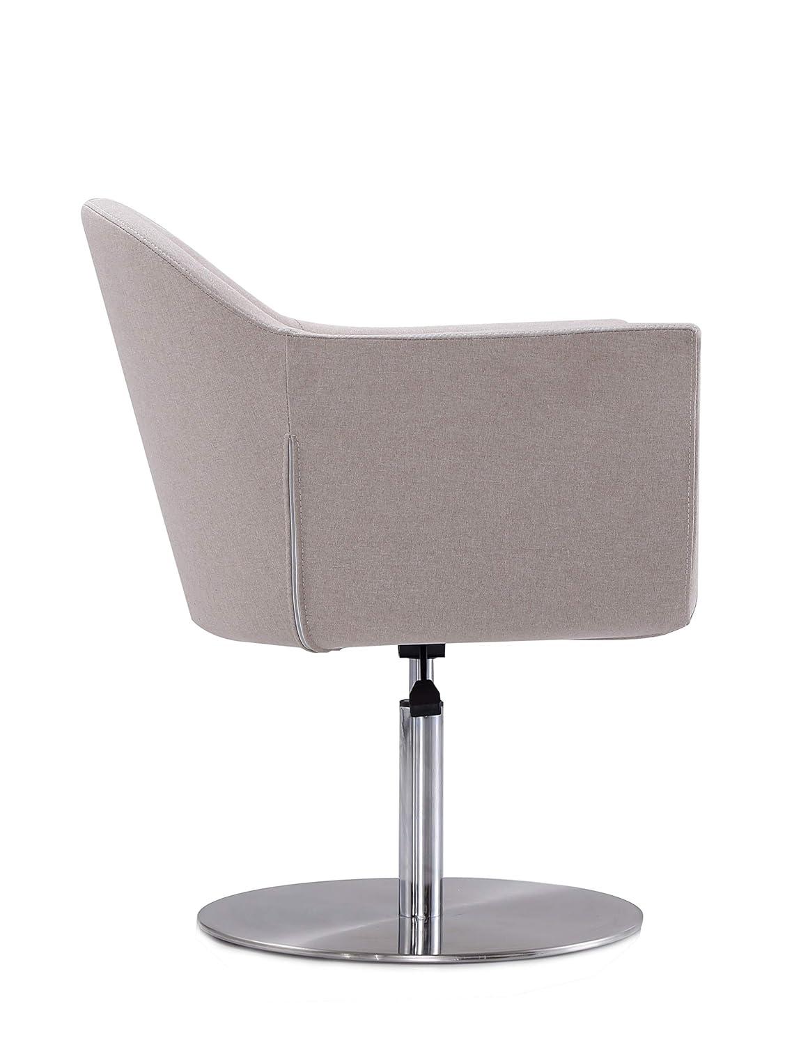 Orren Ellis Hillian Upholstered Swivel Armchair (Set of 2)