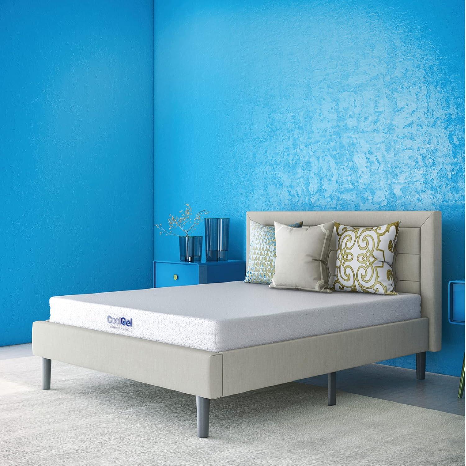 Cool Gel 6" Gel Memory Foam Mattress, Queen