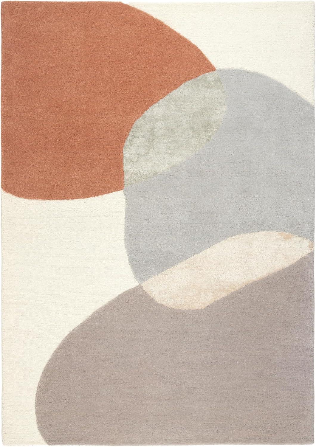 Town & Country Luxe Olso Abstract Colorblock Handcrafted Wool Area Rug