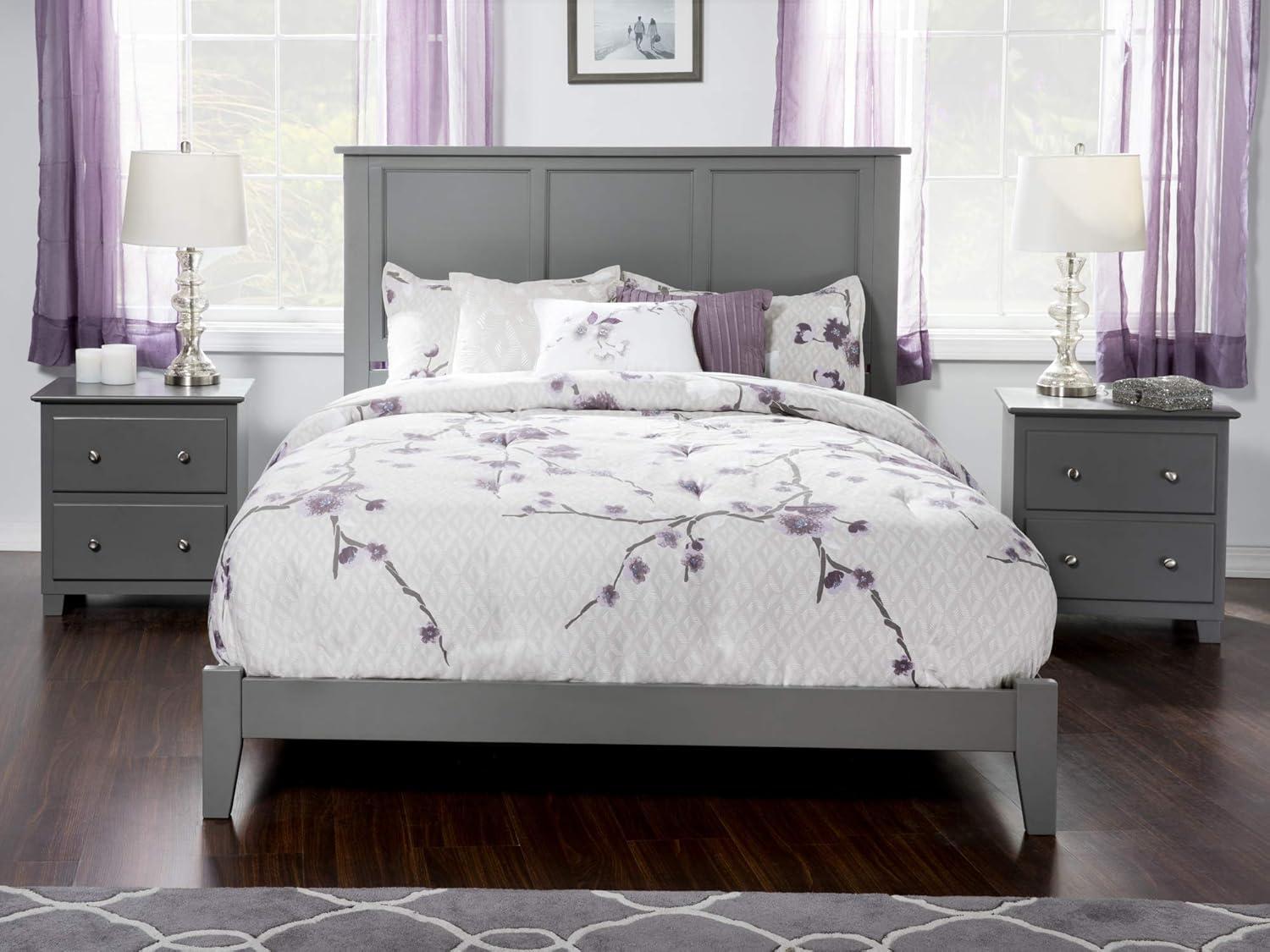 Madison Traditional Bed in Multiple Colors and Sizes