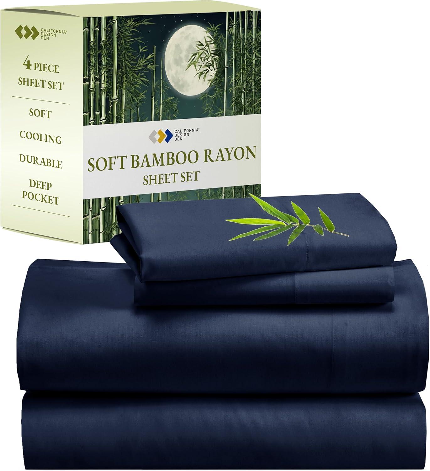 Kathy Ireland Home Kathy Ireland Bamboo Cooling 6 Piece Sheet Set with Deep Pockets