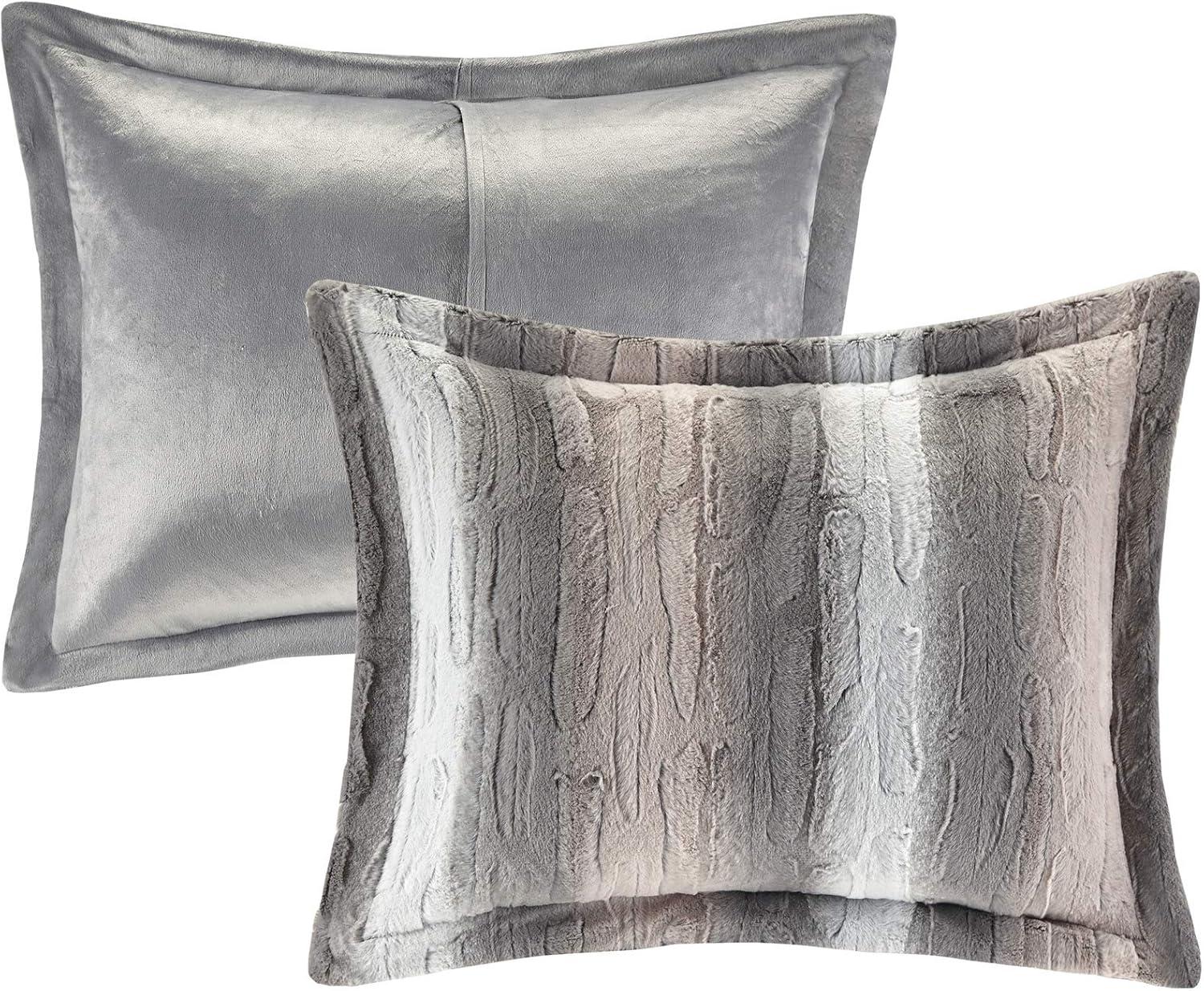 Zuri Faux Fur Comforter Set