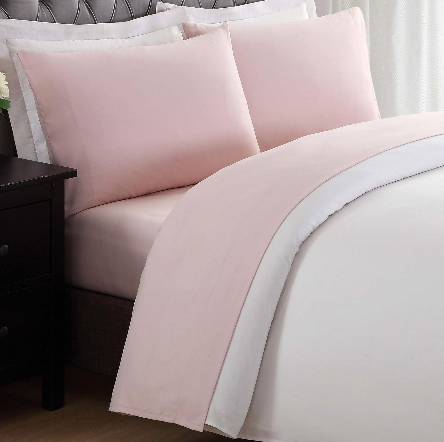 Blush Full Microfiber Kids Sheet Set, 4 Pieces