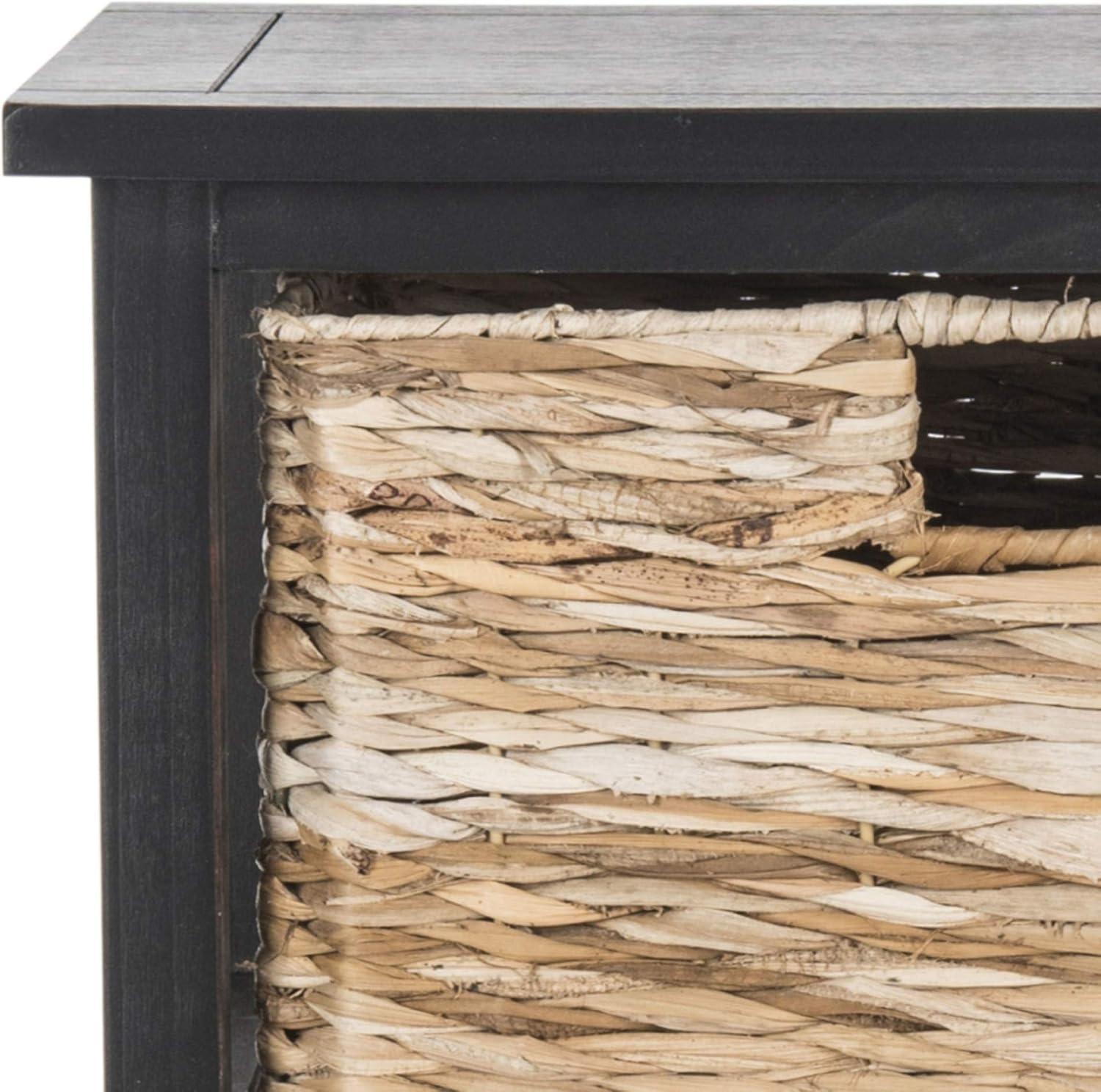 Halle Storage Side Table - AMH5738 - Cherry - Safavieh Couture