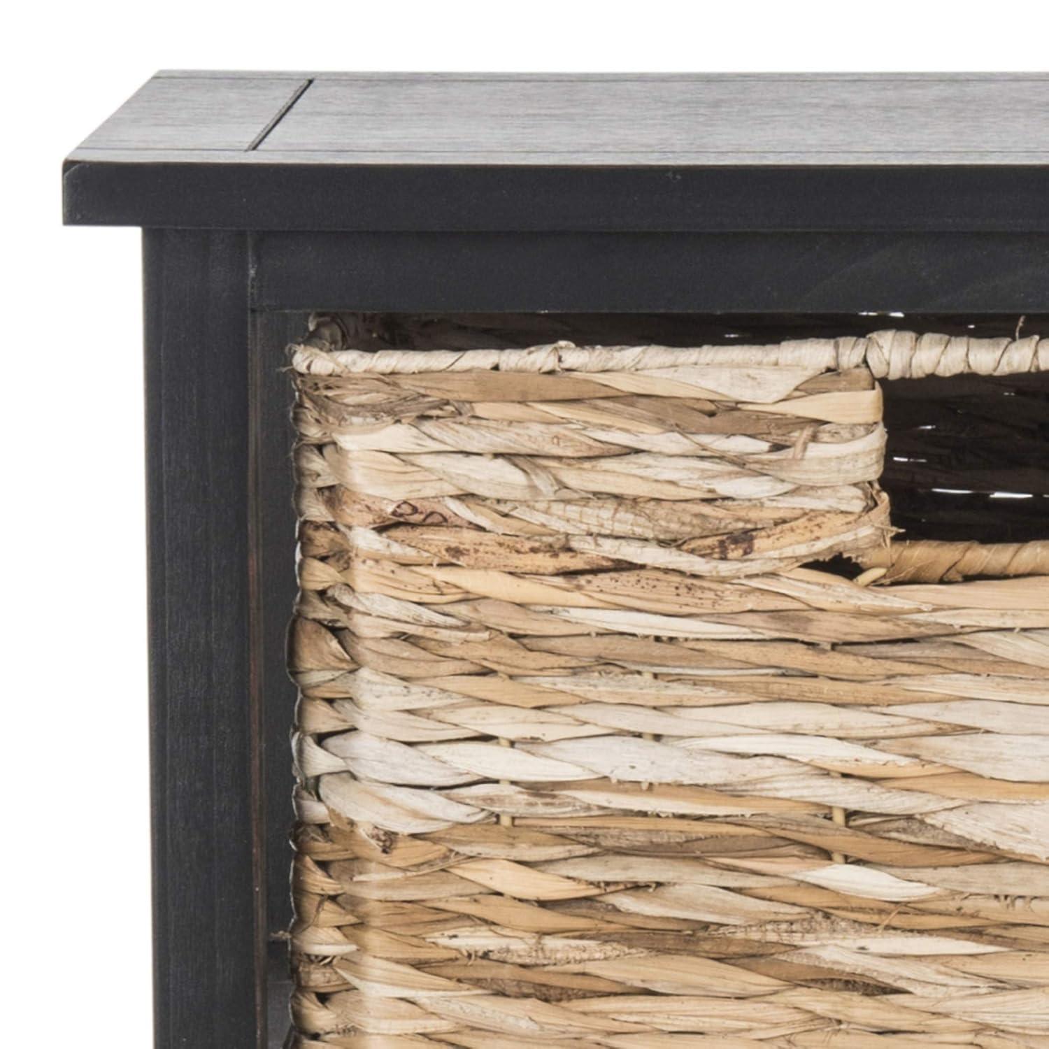 Halle Storage Side Table - AMH5738 - Cherry - Safavieh Couture