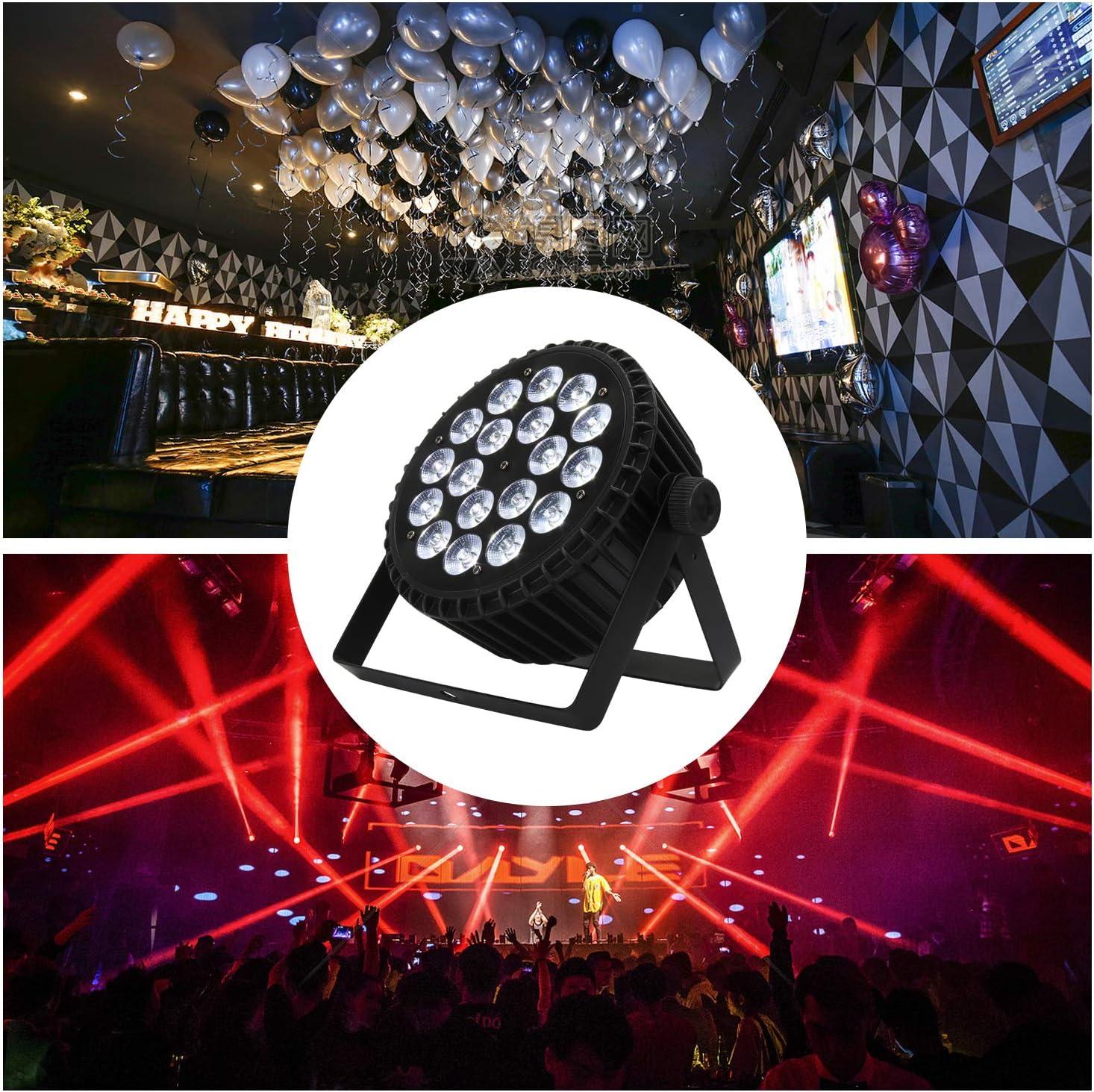 18x12W RGBW LED Stage Light with Bracket Mount