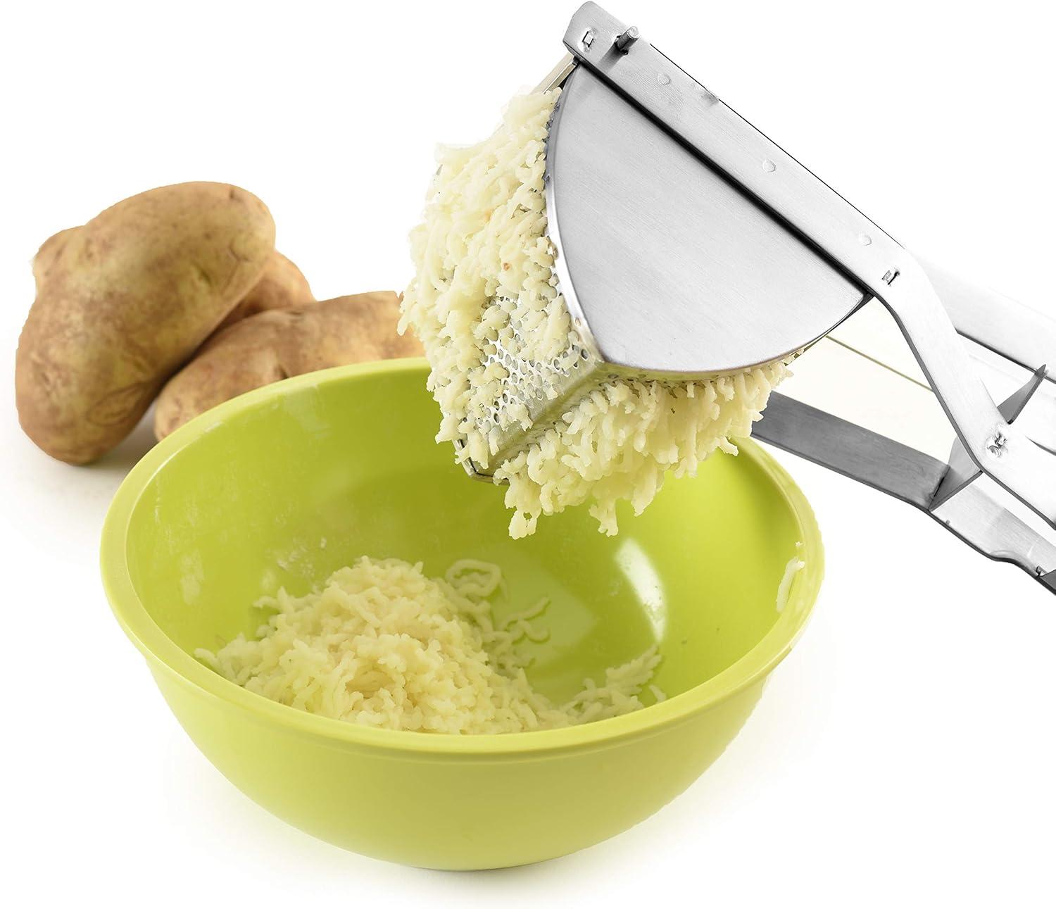 Norpro Stainless Steel Commercial Potato Ricer, 11.5in/29cm, As Shown