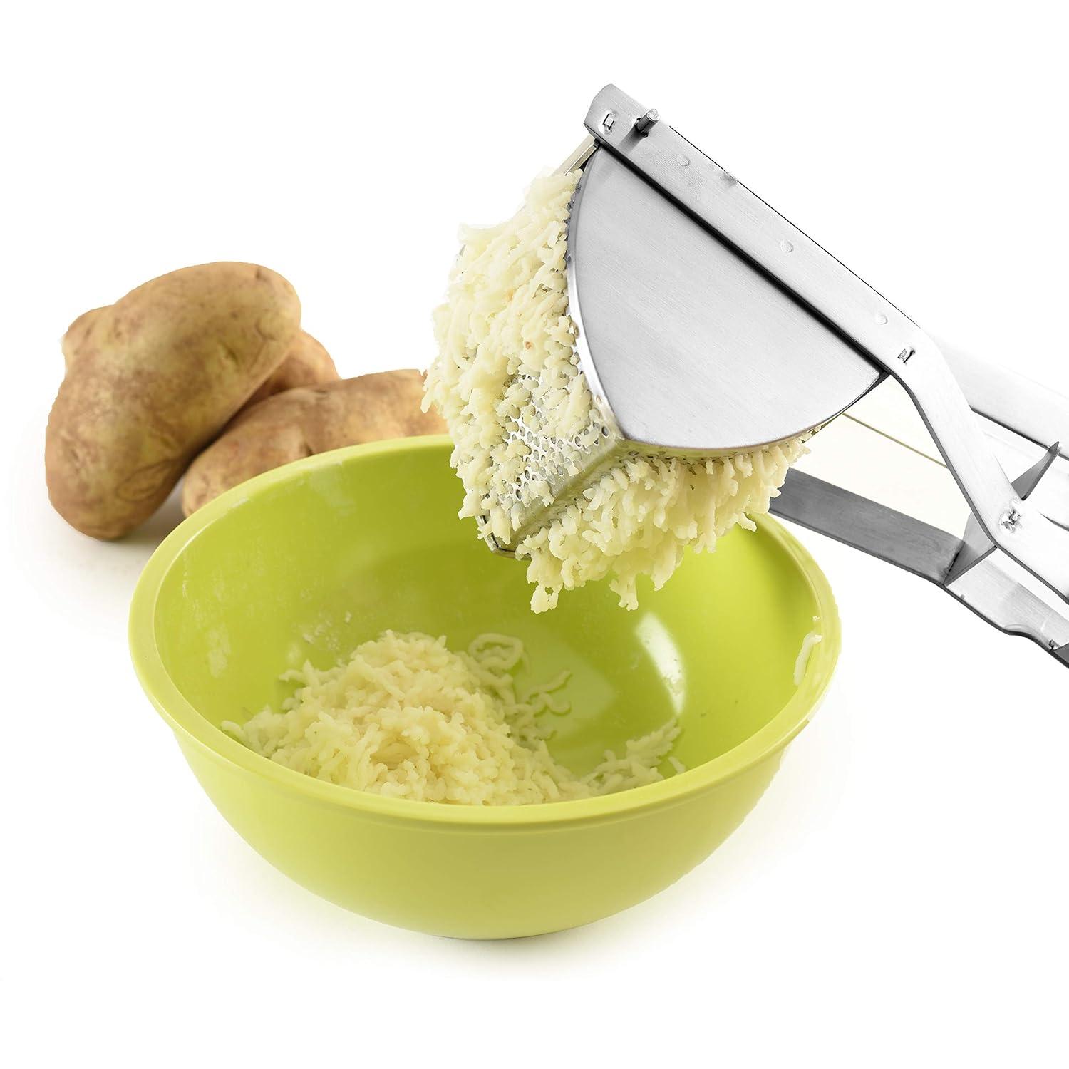 Norpro Stainless Steel Commercial Potato Ricer, 11.5in/29cm, As Shown