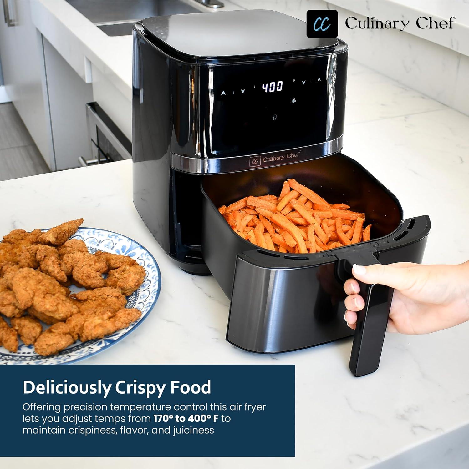 Culinary Chef 5.81 Quarts Air Fryer