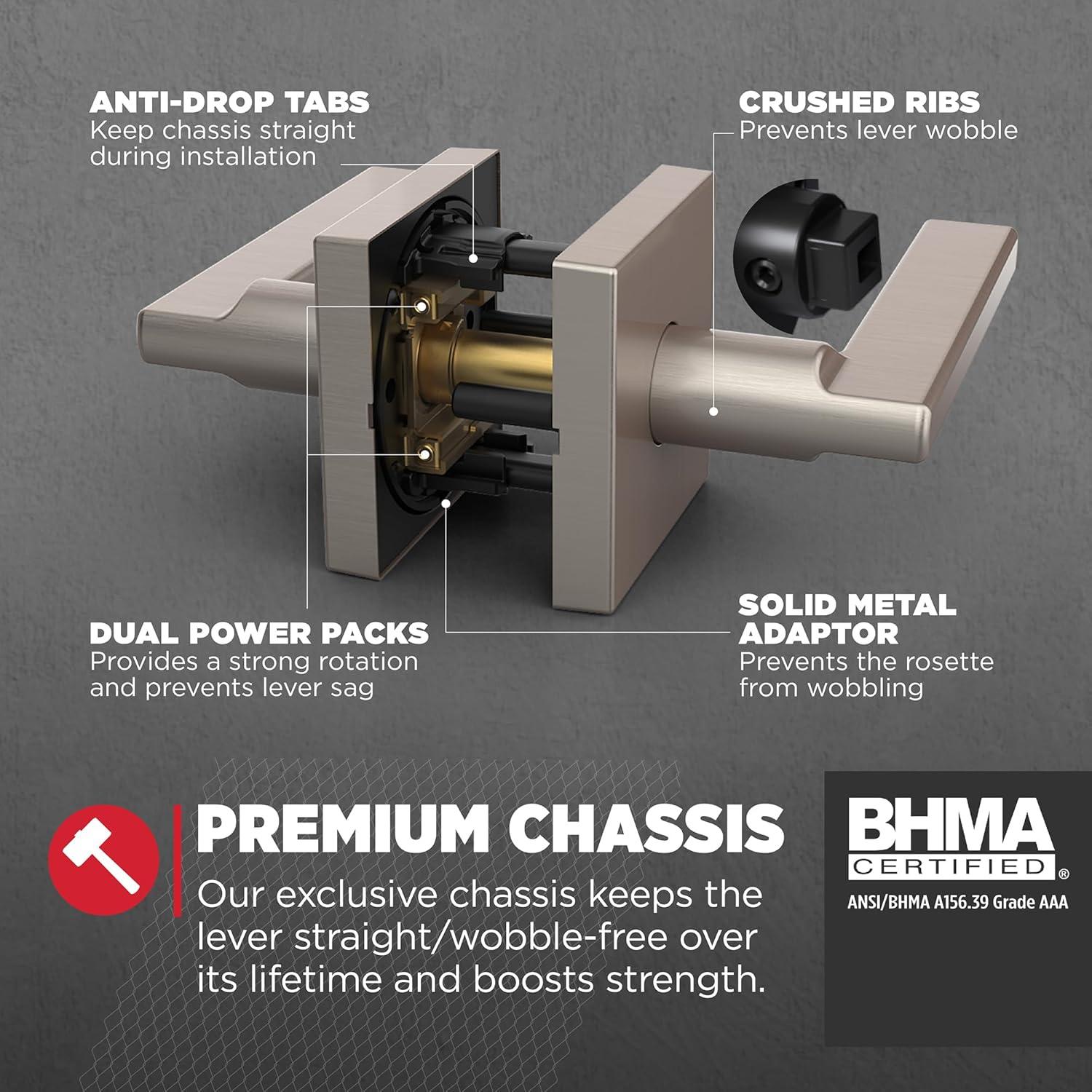 720HFL SQT 15 6AL RCS Halifax Passage - Satin Nickel