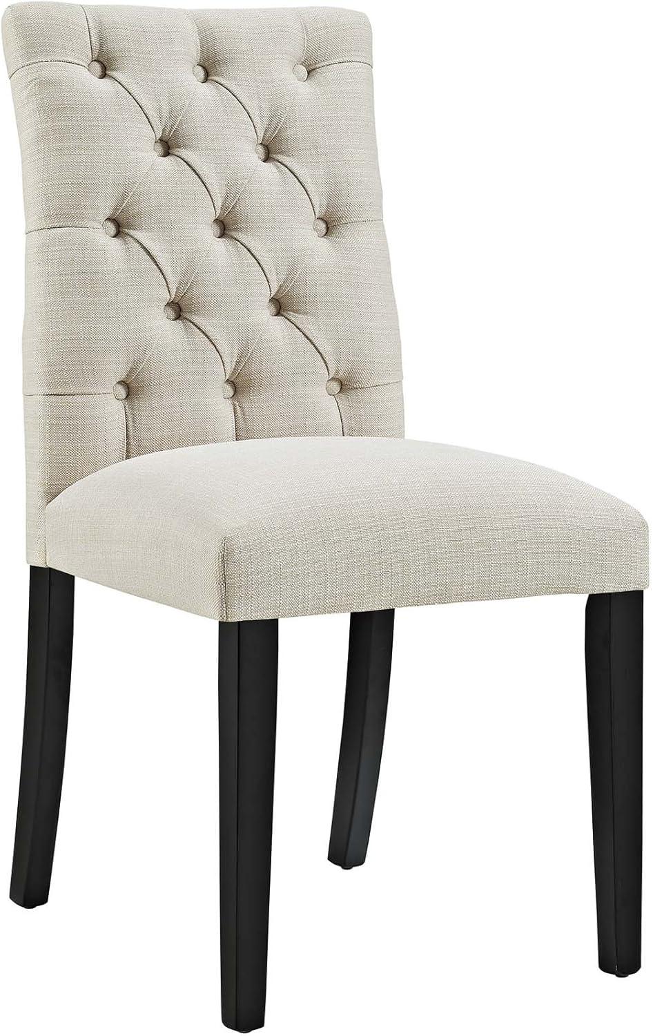 Modway Duchess Button Tufted Vegan Leather Dining Chair