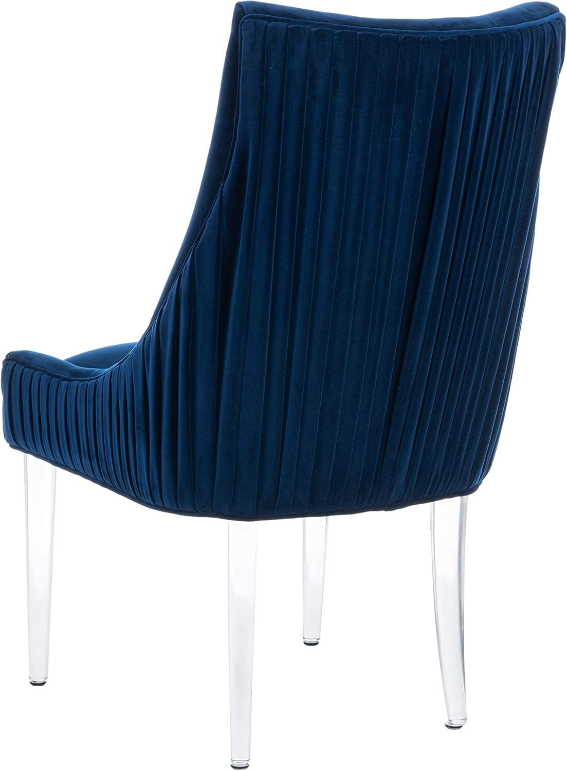 De Luca Acrylic Leg Dining Chair  - Safavieh