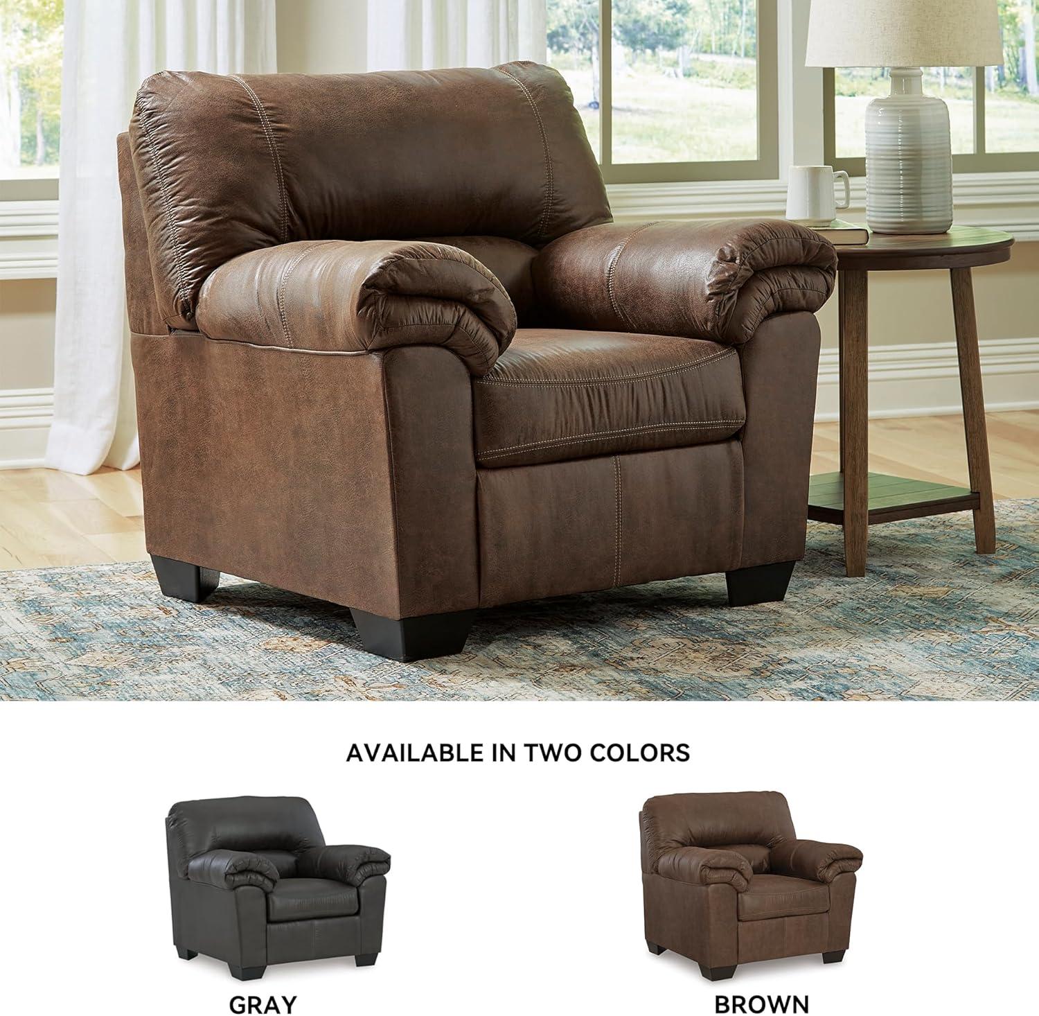 Antolin Faux Leather Armchair