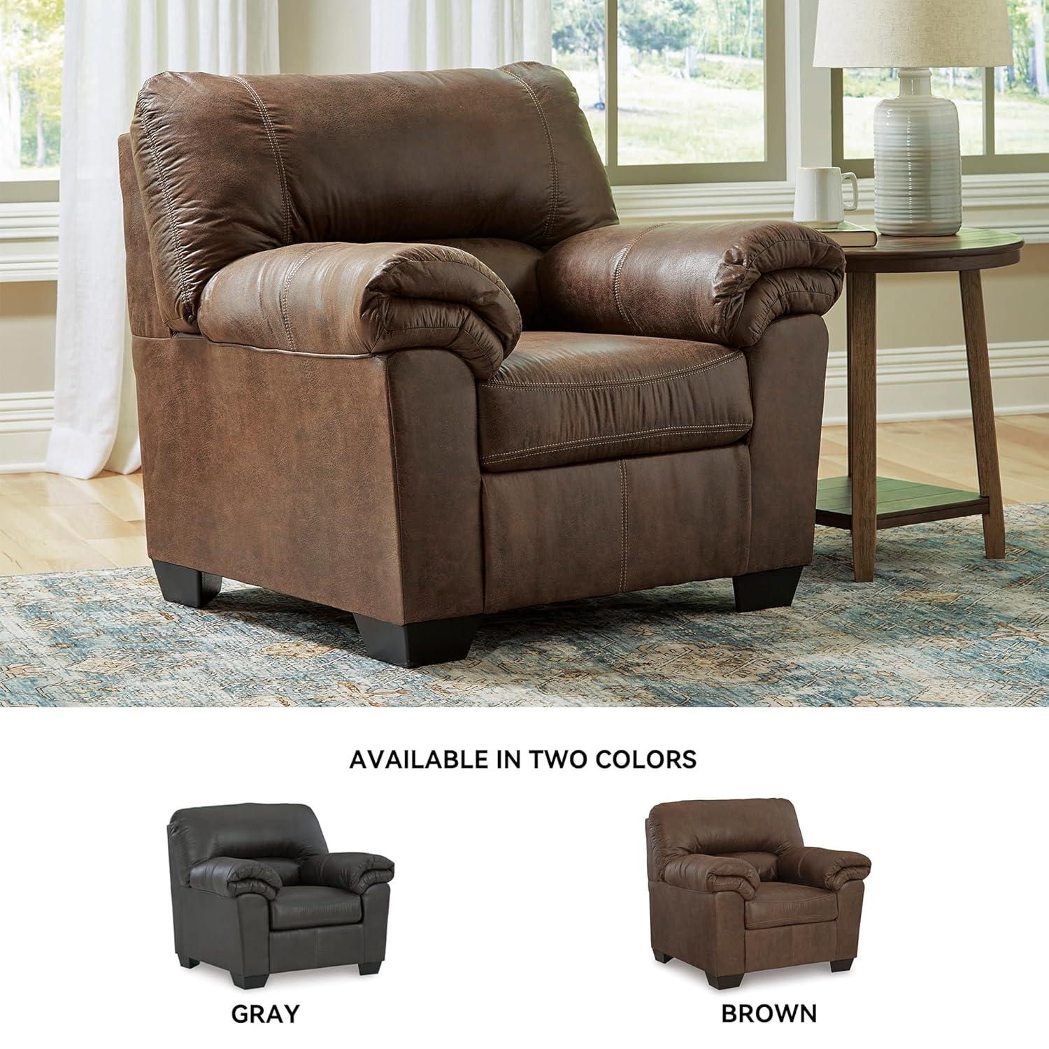 Antolin Faux Leather Armchair