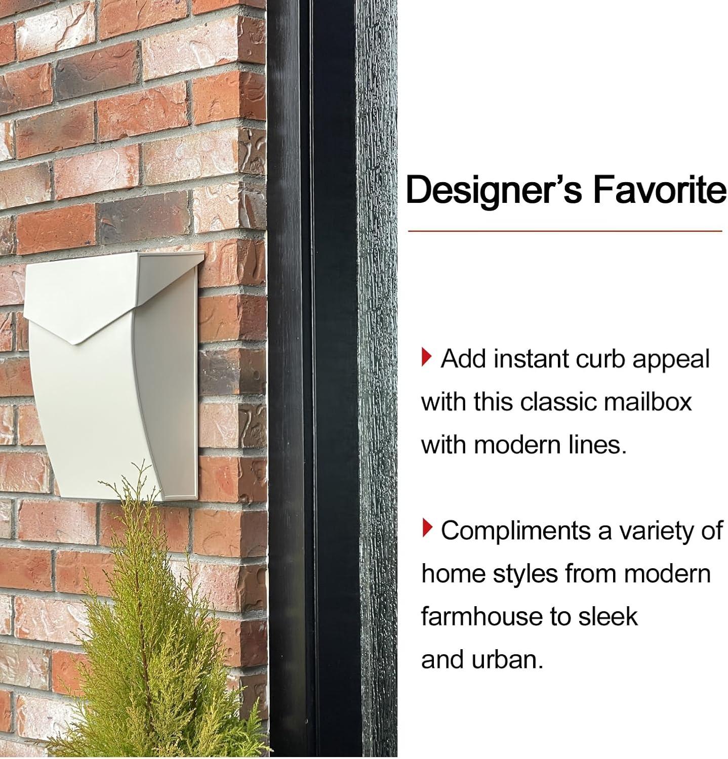 Metal Wall Mounted Mailbox