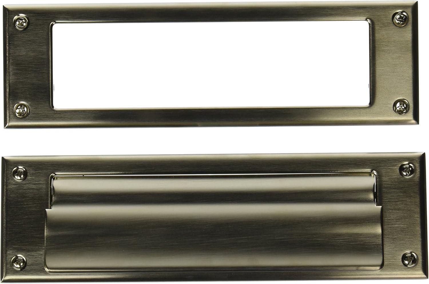 Baldwin 10 in x 3 in Brass Mail Slot