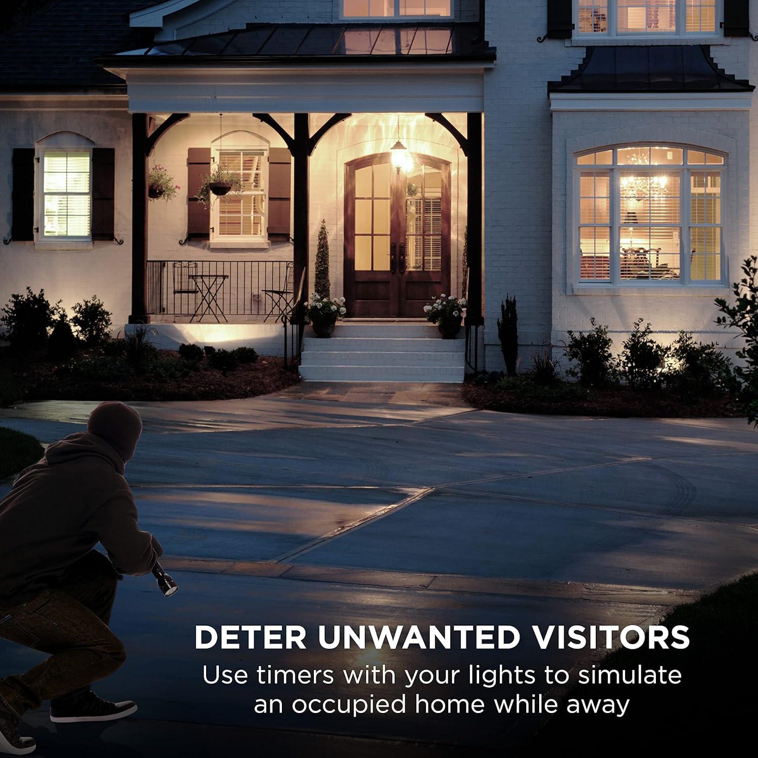 UltraPro 24-Hour Indoor Mechanical In-Wall Timer, 30 Minute Interval, Neutral Wire Required, Dial Timer Light Switch for Lights, Bathroom Fan, Exhaust Fan, Single Pole Wall Timer Switch, White, 41092