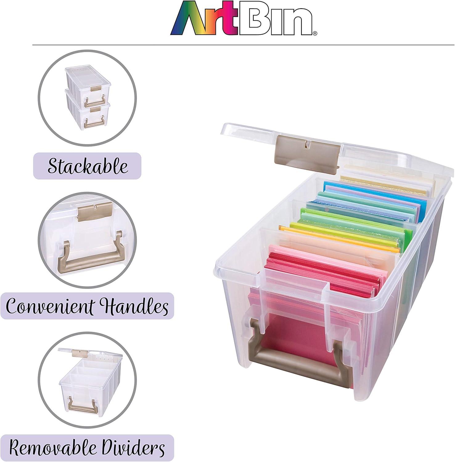 Artbin Super Semi-Satchel Box, 15" x 8" x 6"