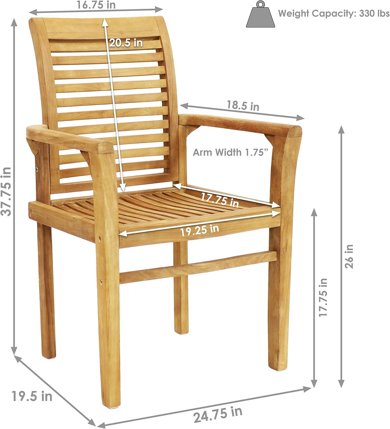 Heins Outdoor Dining Armchair with Cushion