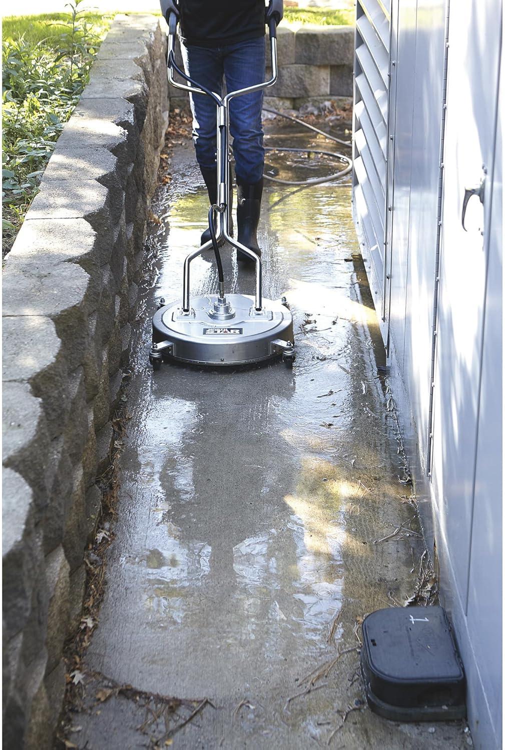 NorthStar Pressure Washer Surface Cleaner, 22in. Dia., 4000 PSI, 8.0 GPM