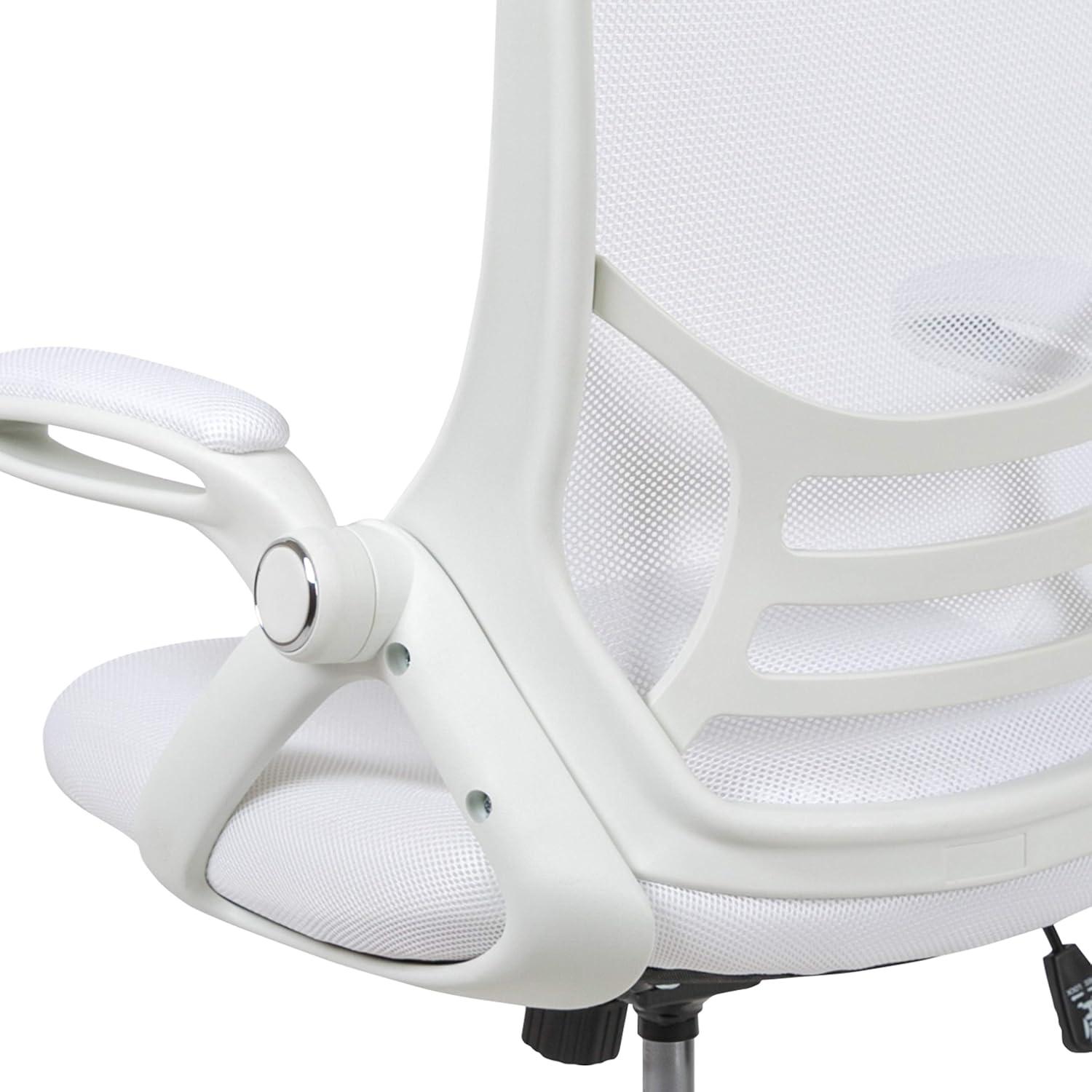 Flash Furniture High Back Mesh Ergonomic Swivel Office Chair with Flip-up Arms