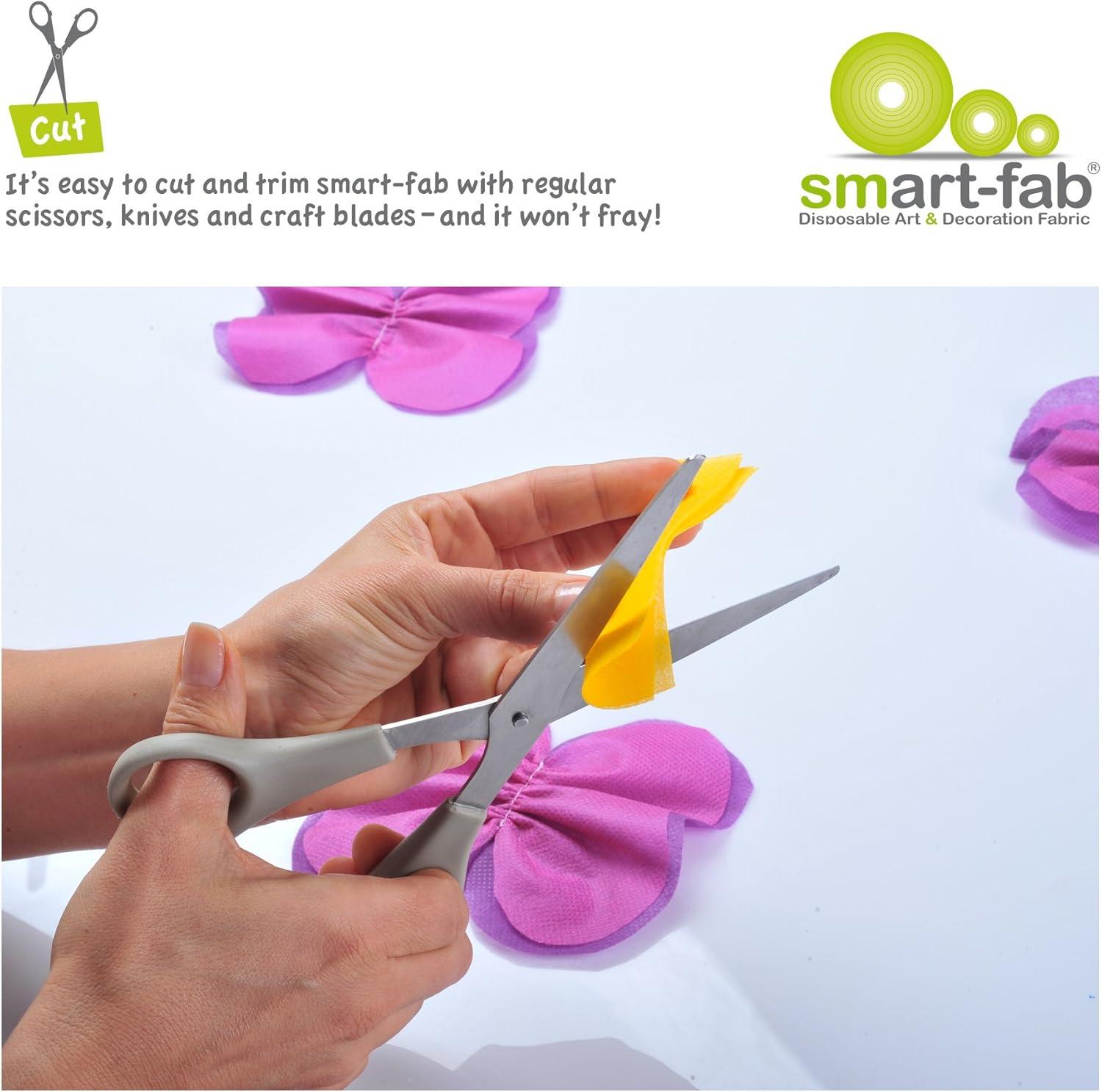 Smart-Fab® Art & Decoration Fabric Roll, 48" x 40', Black