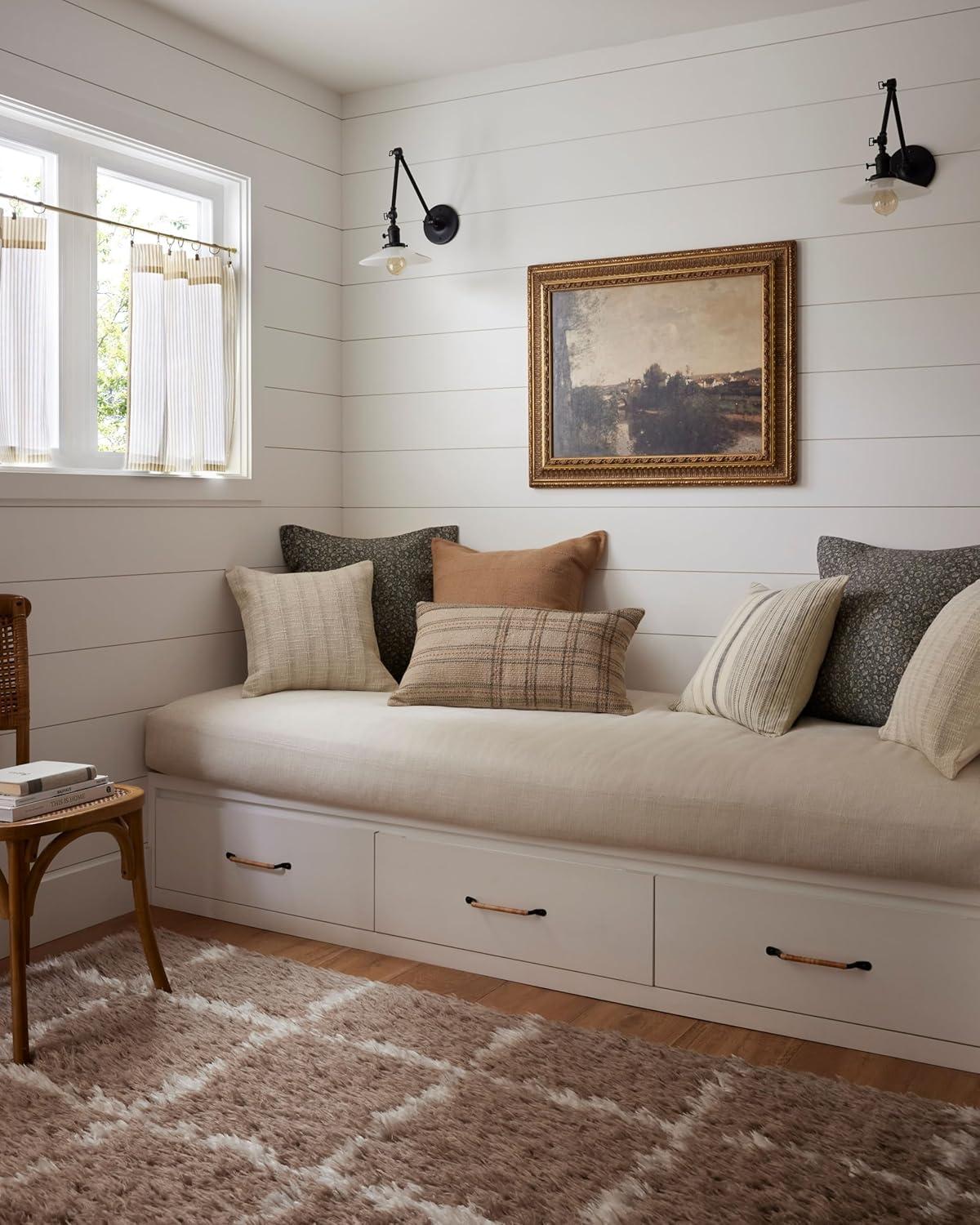 Angela Rose x Loloi Angela Rose x Loloi Amira Khaki / Ivory Area Rug