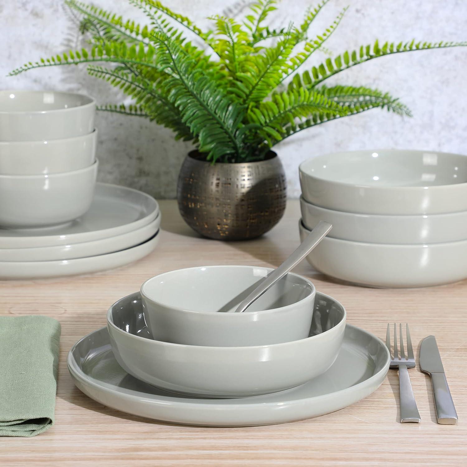 Gibson Gibson Home Oslo 12-Piece Dinnerware Set
