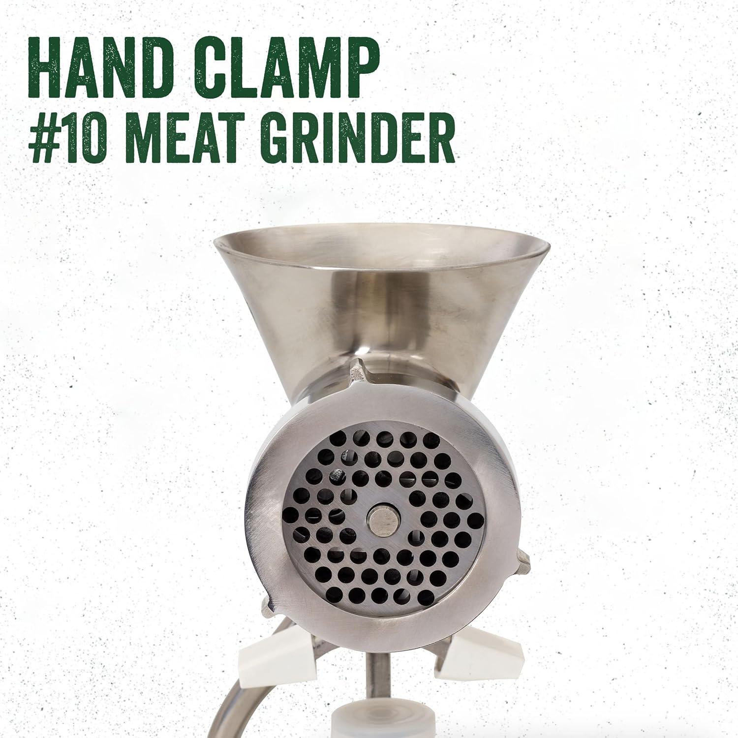 #10 Stainless Steel Clamp On Hand Grinder