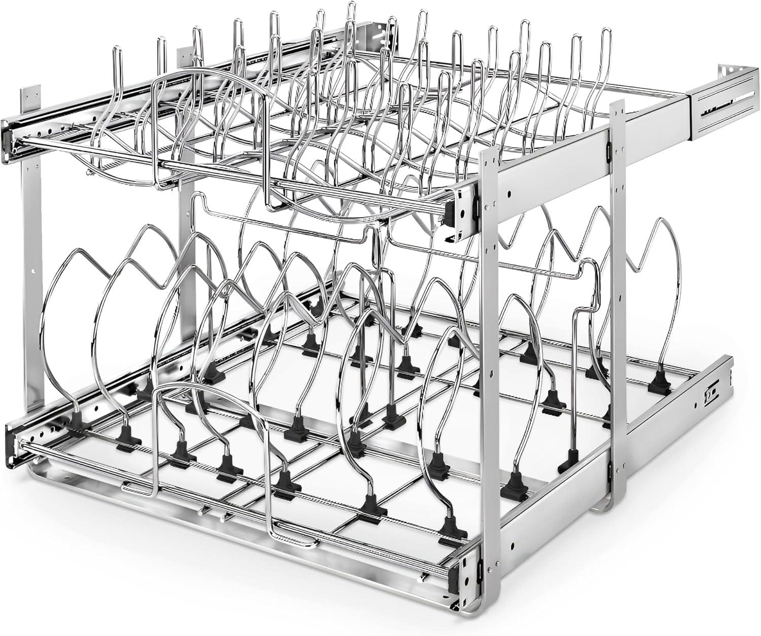 Rev-A-Shelf Rev-A-Shelf Pullout Cabinet Pot and Pan Organizer