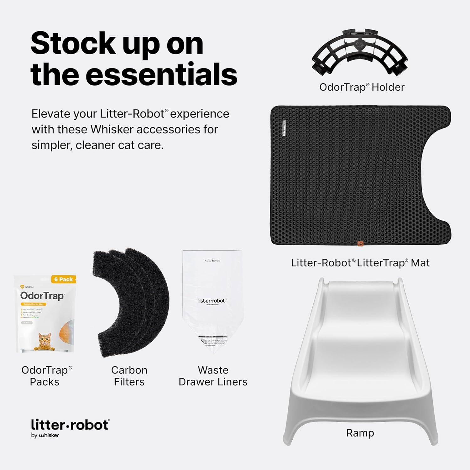 Whisker Litter-Robot 4 Ramp White