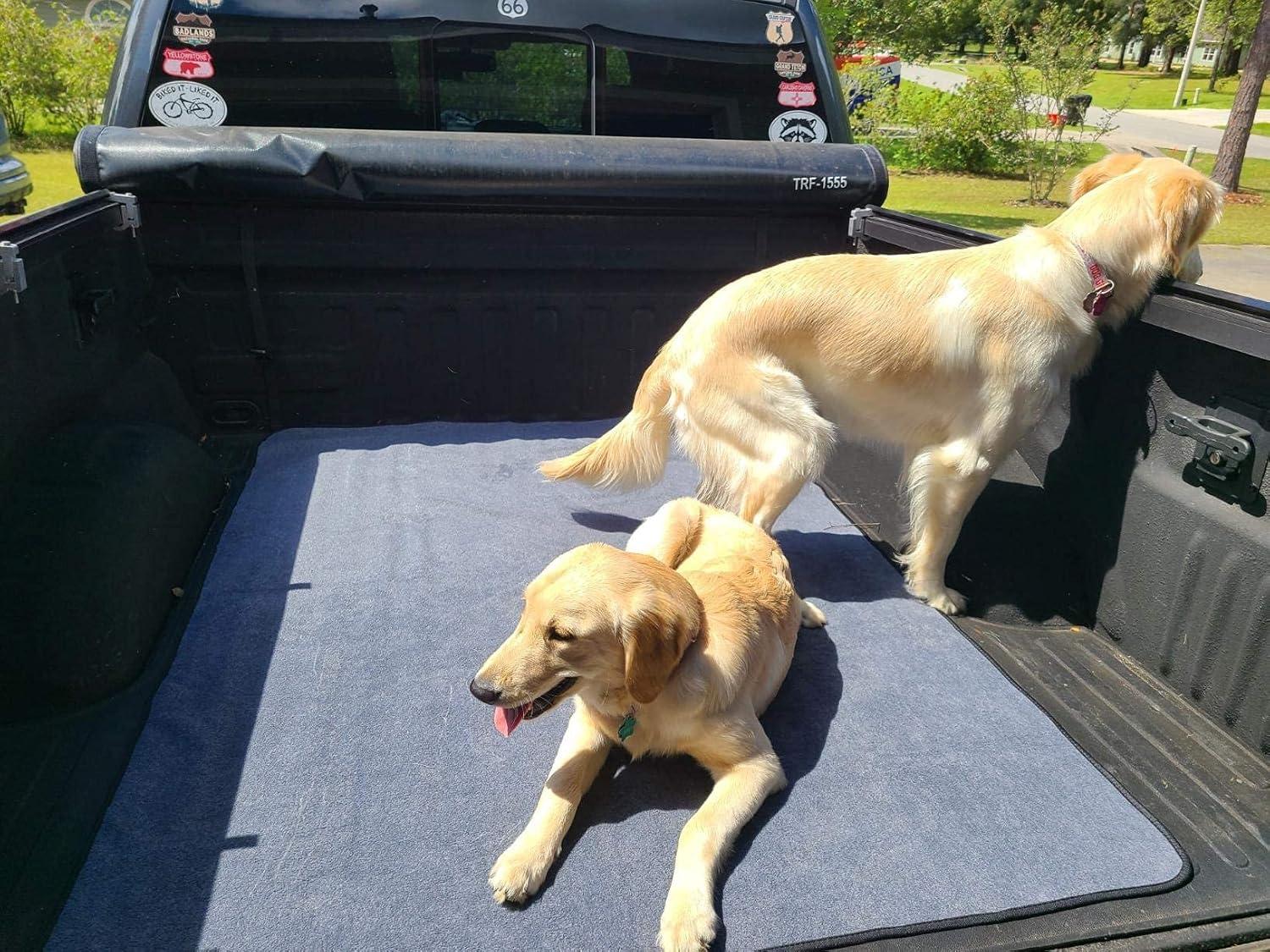 Washable Dog Pee Pad Extra Large 72"x72"/65"x48" Reusable Whelping Pads, Waterproof Dog Mat Non-Slip Puppy Potty Training Pad Playpen Mat for Dogs, Guinea Pigs, Rabbits