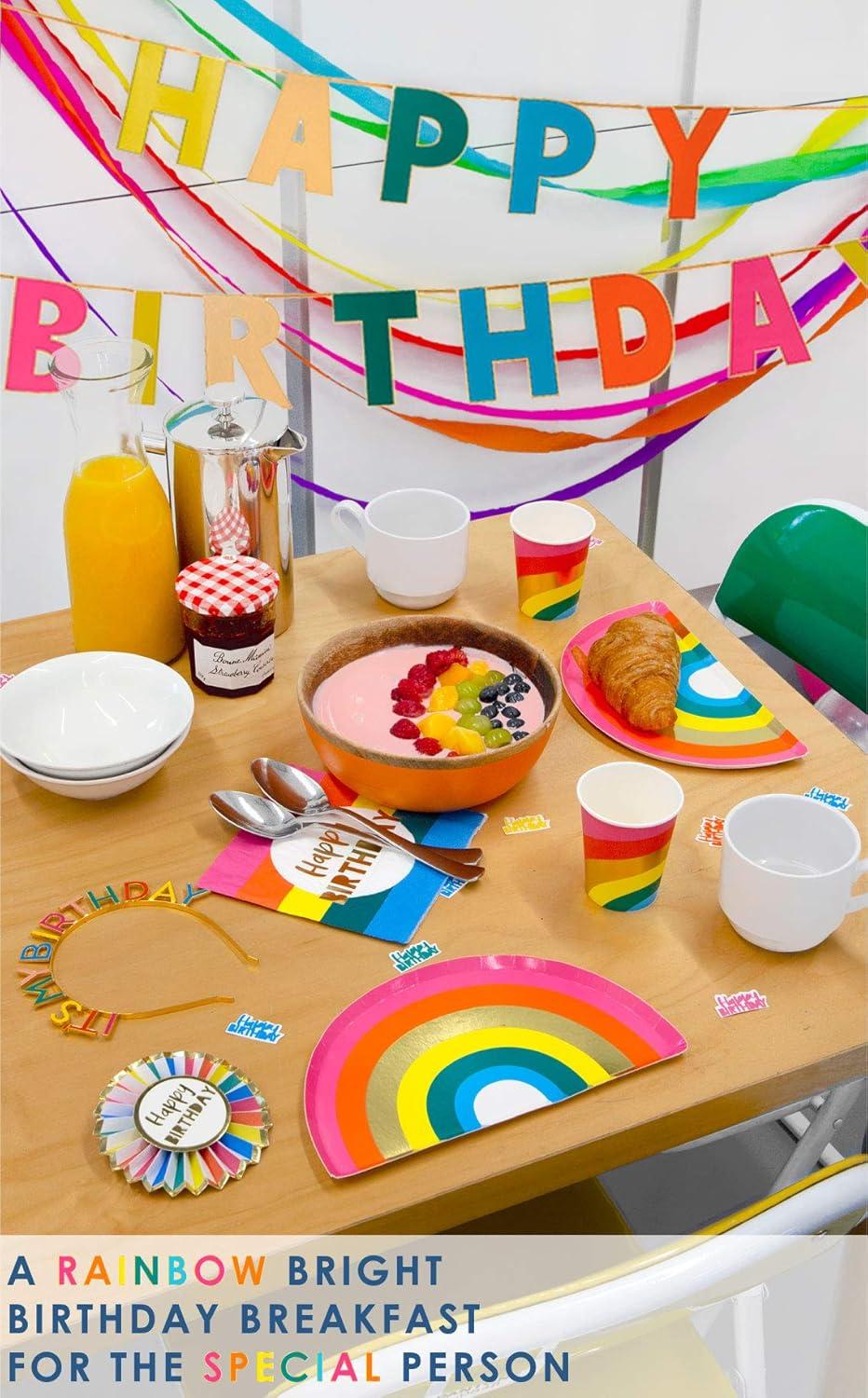 Servilletas Brillantes con Forma de Arcoíris: Divertidas y Coloridas para Cualquier Celebración