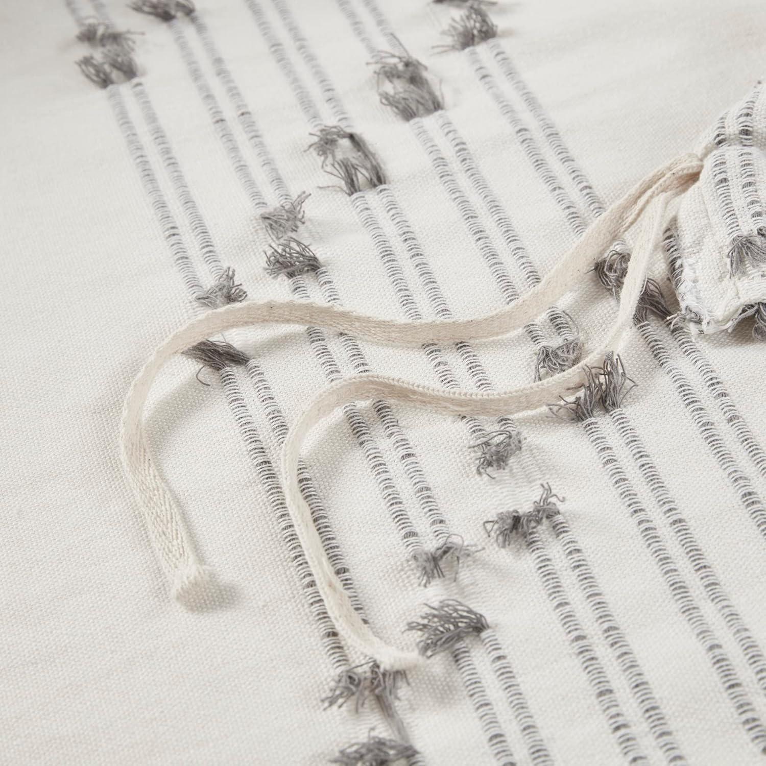 INK+IVY 3 Piece Cotton Jacquard Bedding Set