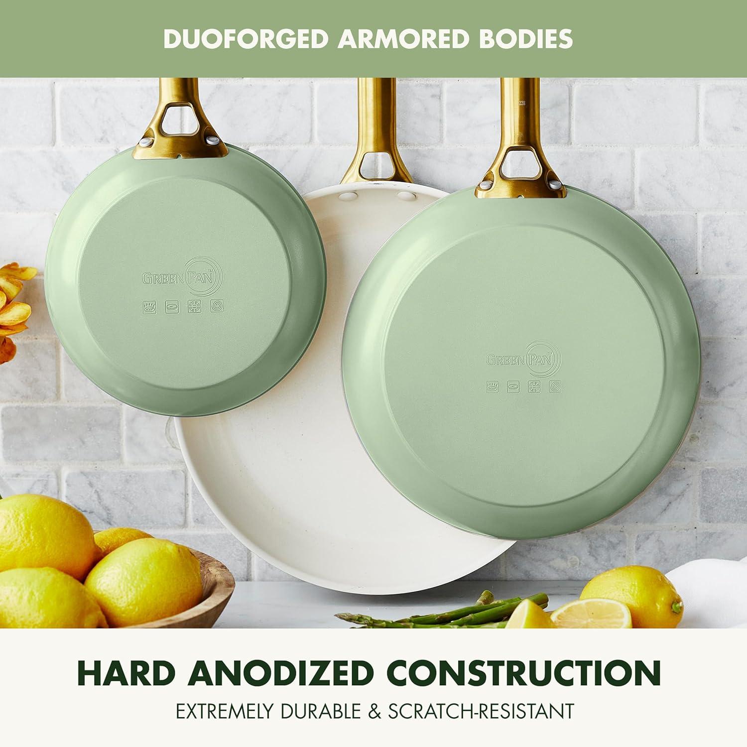 GreenPan ™ Reserve Sage 3-Piece Ceramic Non-Stick Fry Pan Set