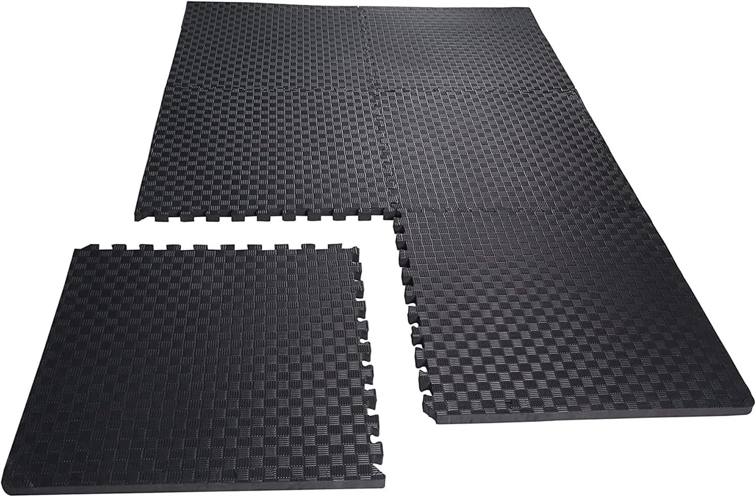 BalanceFrom Fitness Balancefrom Fitness 48 Sq Ft Interlocking EVA Foam Exercise Mat Tiles