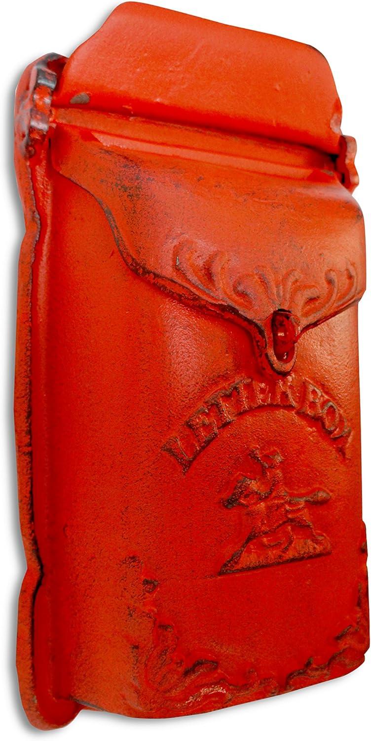 Cara Cast Iron Wall Mounted Mailbox