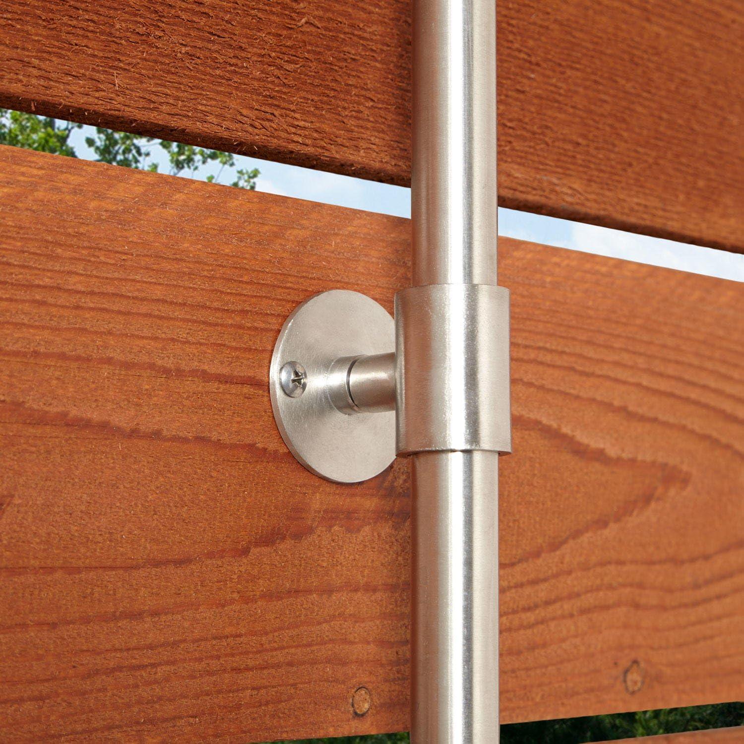 Stainless Steel Wall Mounted Outdoor Shower with Round Head