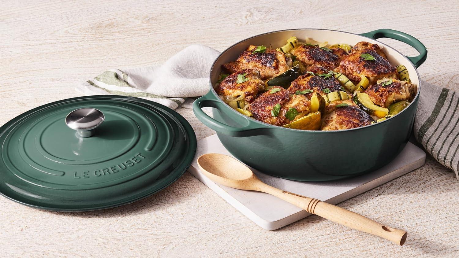 Le Creuset Le Creuset Enameled Cast Iron Signature Round Wide Dutch Oven, 6.75 Qt.