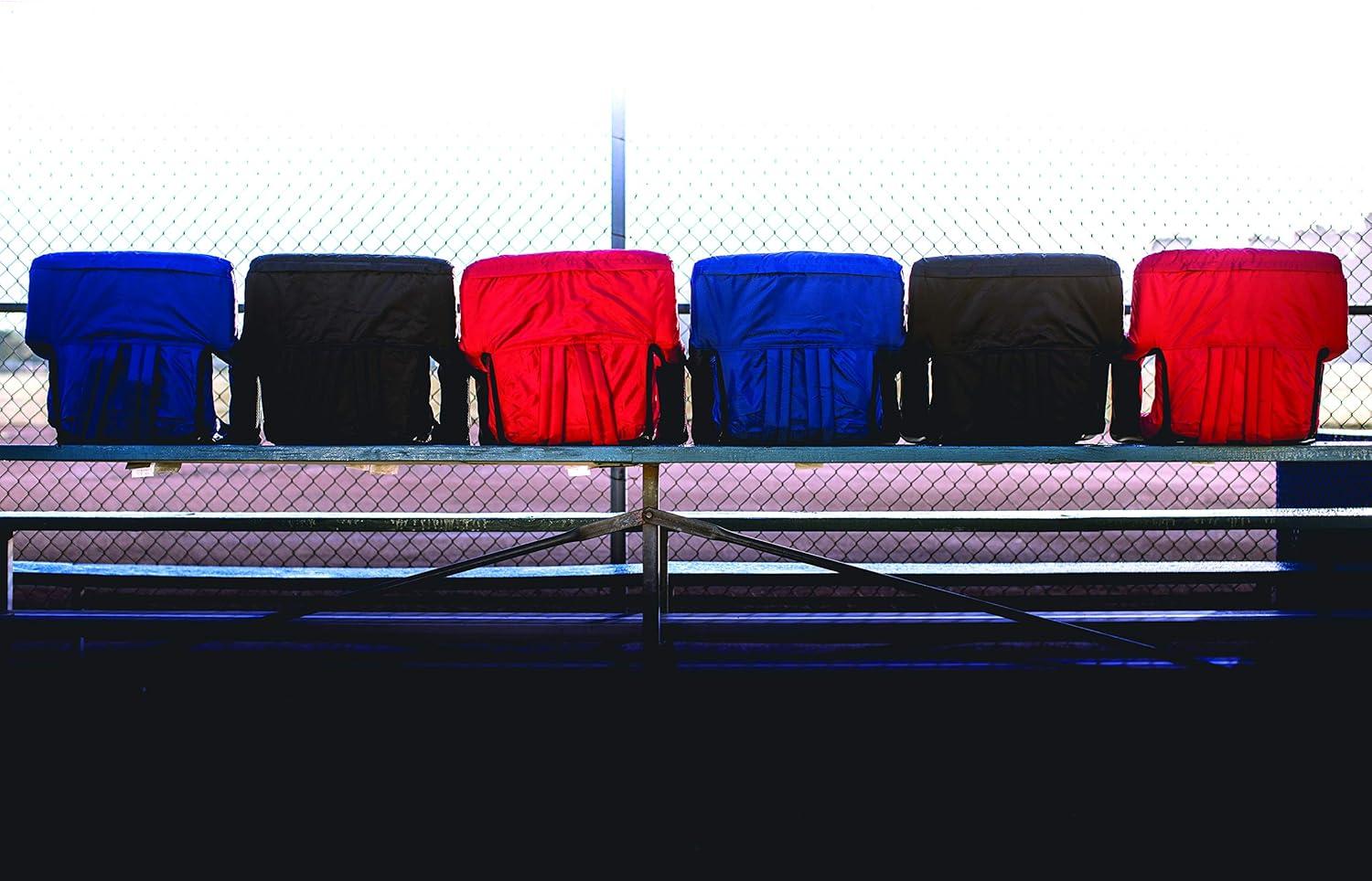 New Collection 573 Folding Stadium Seat with Cushions