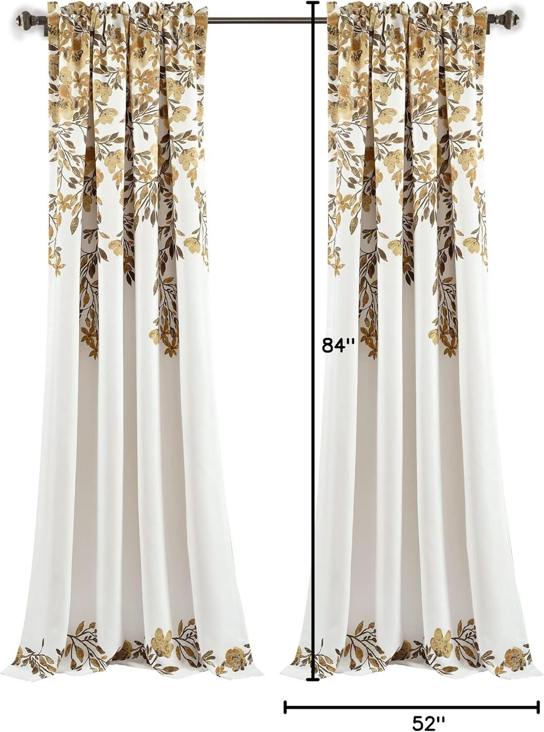 Tanisha Polyester Sheer Curtain Pair (Set of 2)