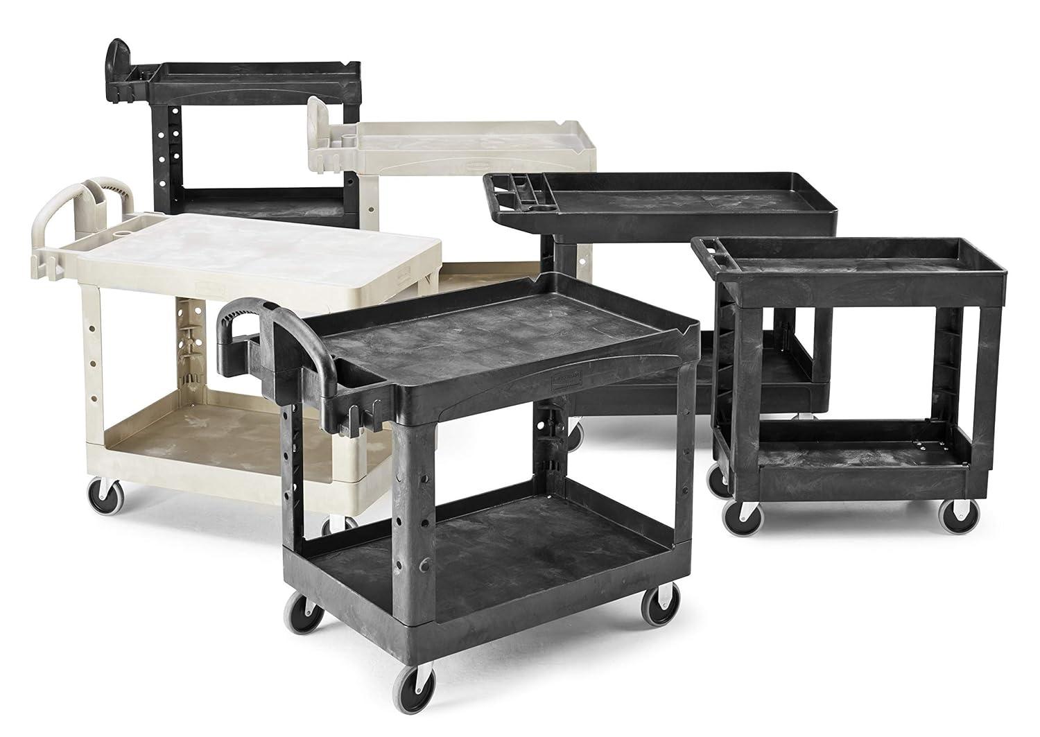 Rubbermaid® Commercial 32.2'' H x 25.9'' W Utility Cart with Wheels