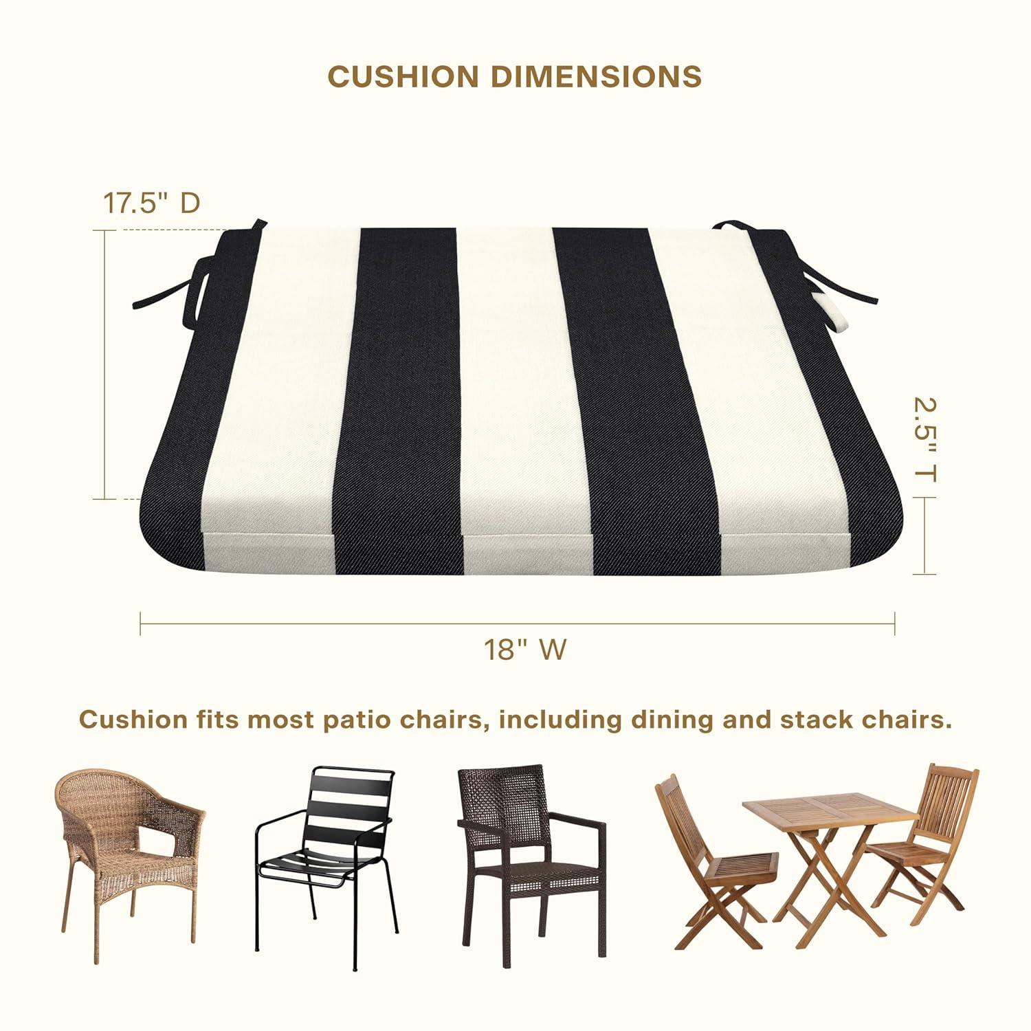 Honeycomb Outdoor Universal Seat Cushion (2-Pack) - Boheme