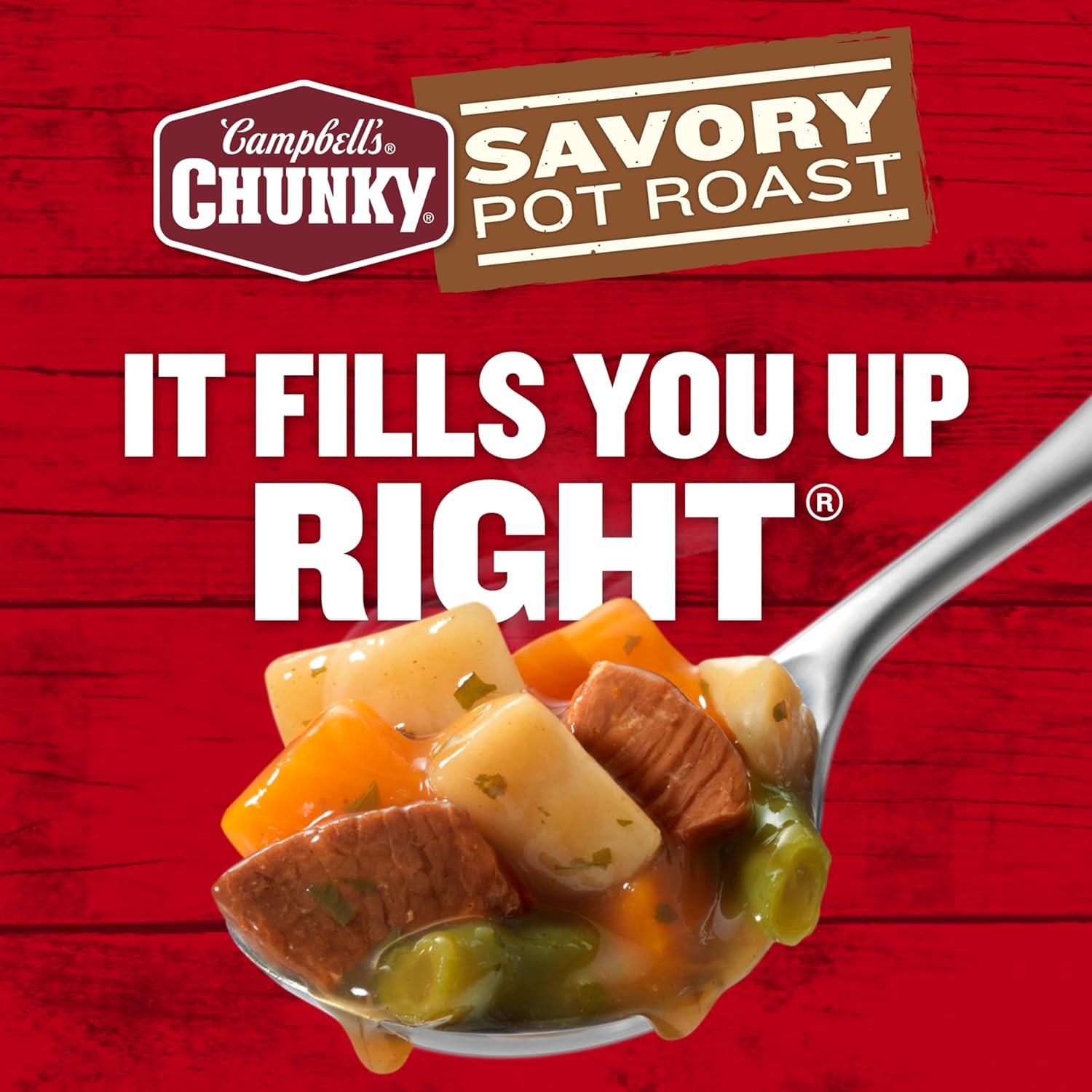Campbell's Chunky Savory Pot Roast Soup - 18.8oz