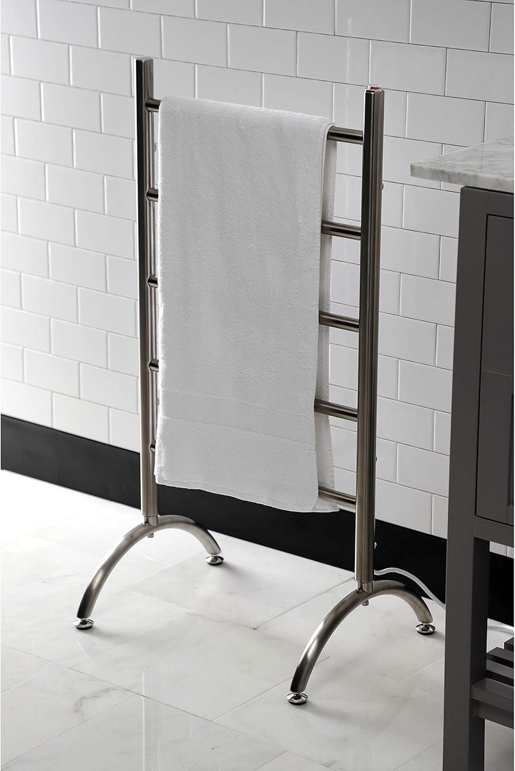 Kingston Brass Templeton Freestanding or Wall Mount Hardwired/Plug-In Electric Towel Warmer