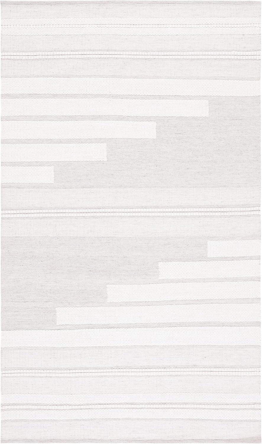 Kilim Flatweave Striped Rug